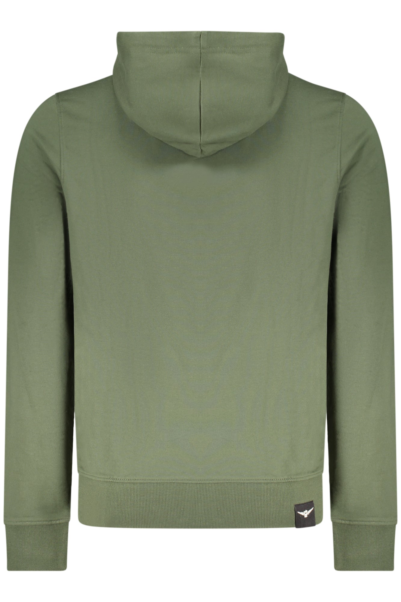 ACCADEMIA MILITARE FELPA CON ZIP UOMO VERDE TAGLIA = XL