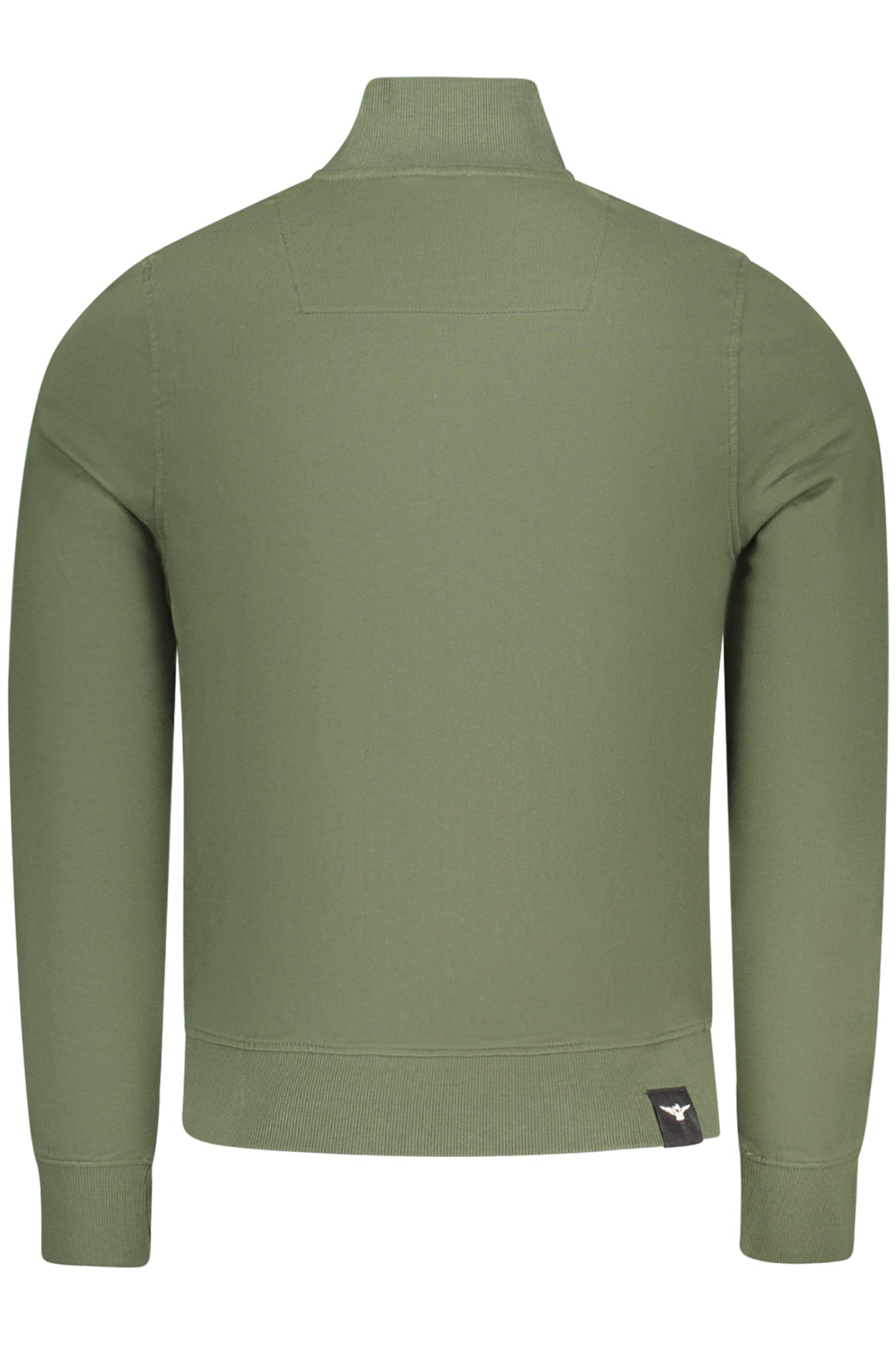 ACCADEMIA MILITARE FELPA CON ZIP UOMO VERDE TAGLIA = XL
