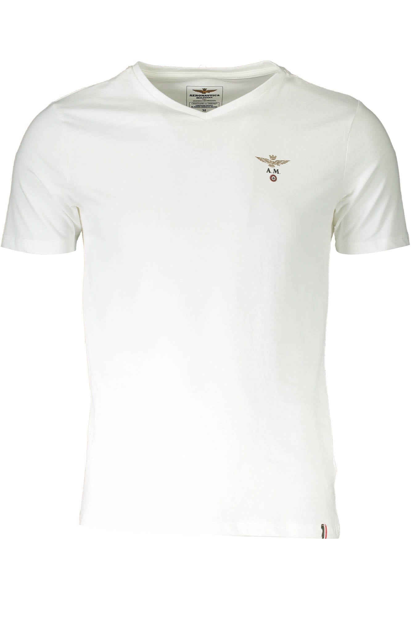 AERONAUTICA MILITARE T-SHIRT ESTERNABILE UOMO BIANCO TAGLIA = M