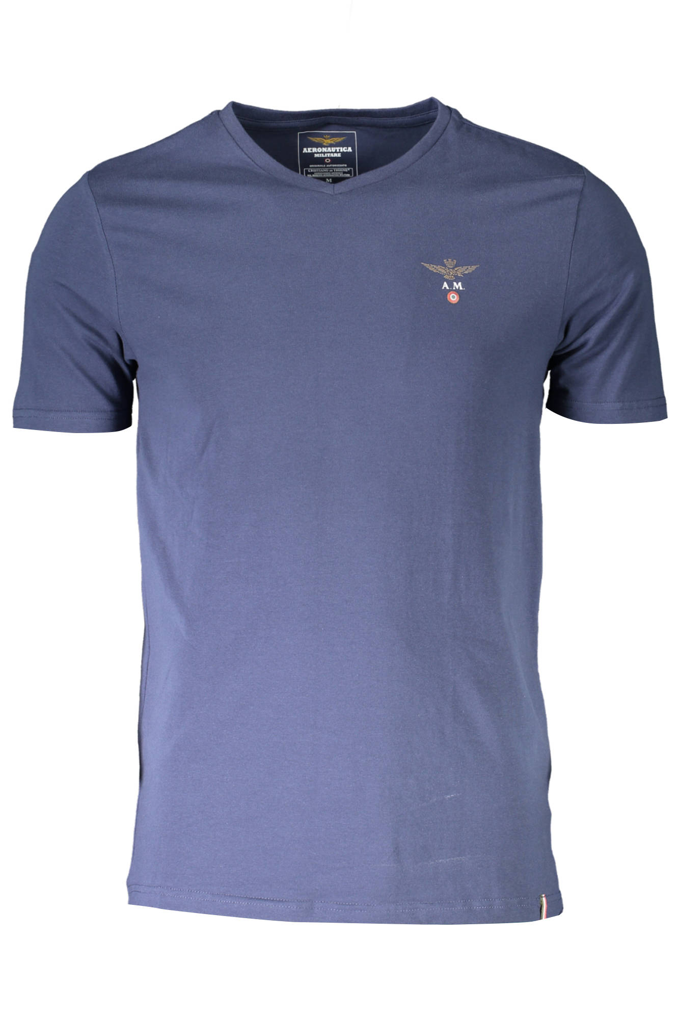 AERONAUTICA MILITARE T-SHIRT ESTERNABILE UOMO BLU TAGLIA = L