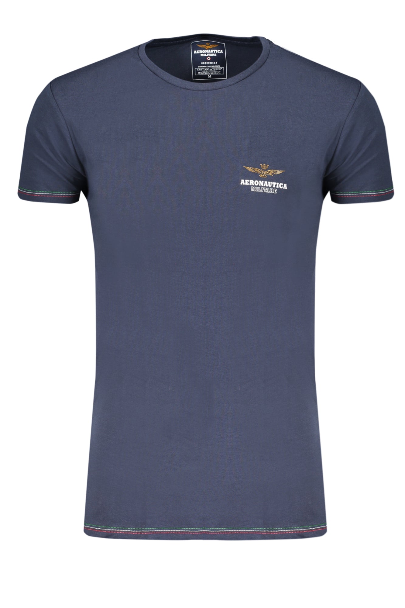 AERONAUTICA MILITARE T-SHIRT ESTERNABILE UOMO BLU TAGLIA = XL