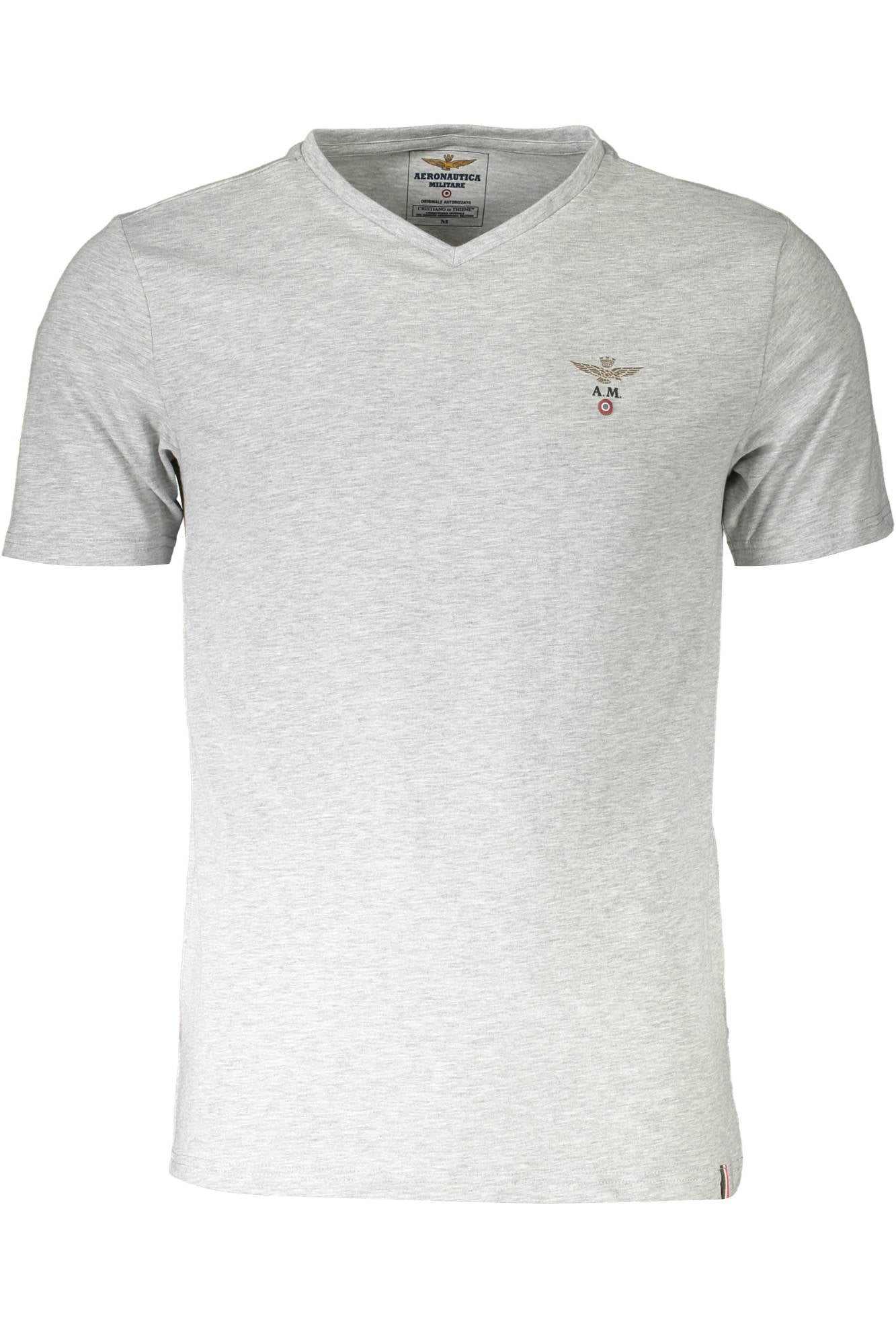 AERONAUTICA MILITARE T-SHIRT ESTERNABILE UOMO GRIGIO TAGLIA = 2XL