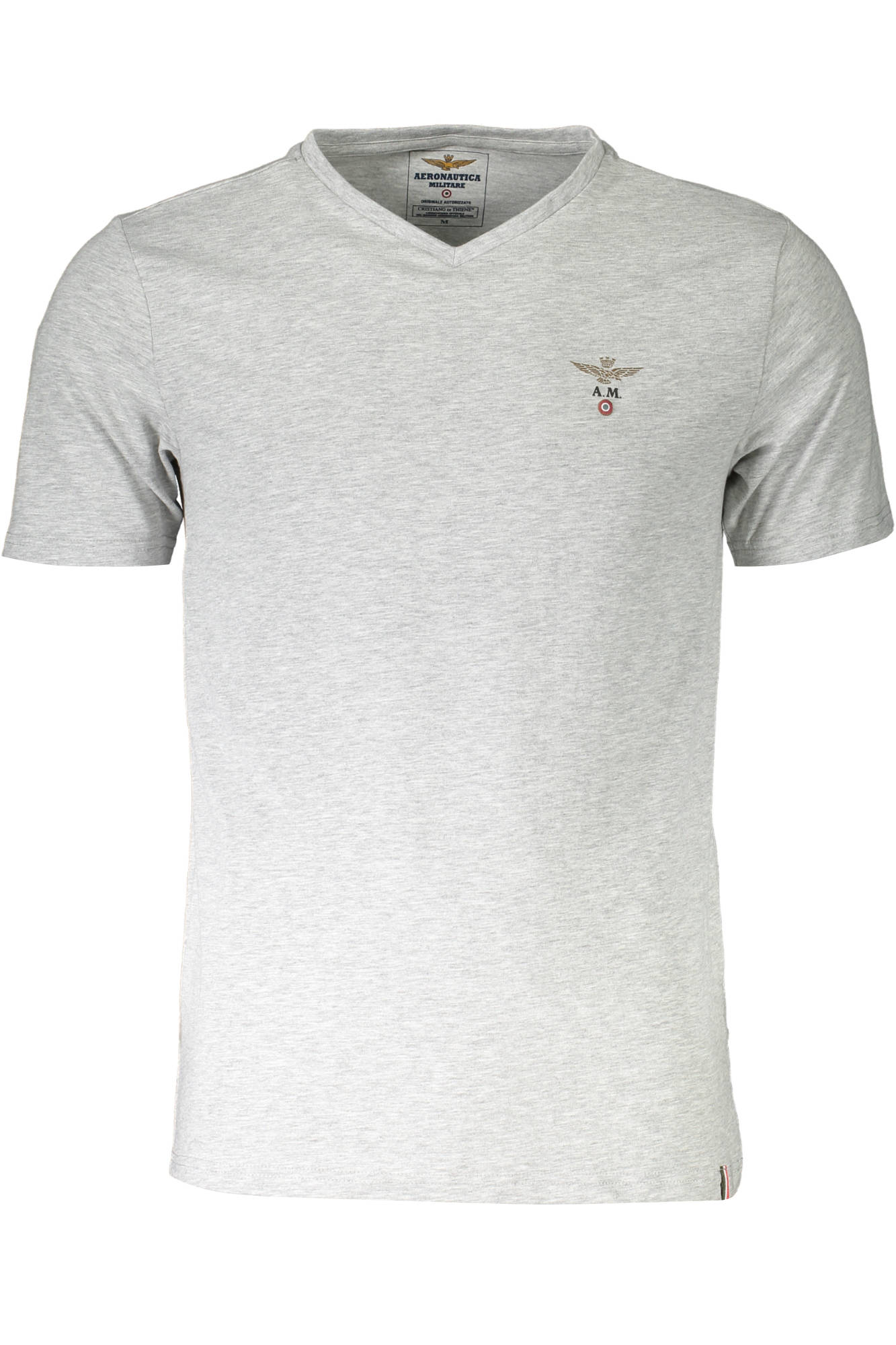 AERONAUTICA MILITARE T-SHIRT ESTERNABILE UOMO GRIGIO TAGLIA = M