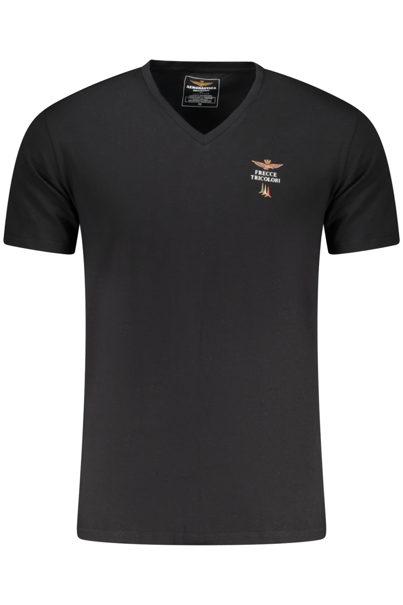 AERONAUTICA MILITARE T-SHIRT ESTERNABILE UOMO NERO TAGLIA = M