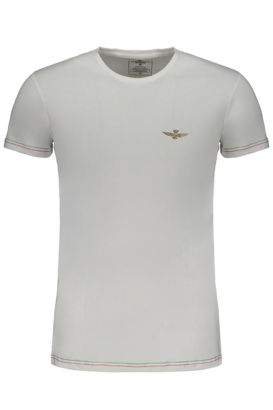 AERONAUTICA MILITARE T-SHIRT MANICHE CORTE UOMO BIANCO TAGLIA = L
