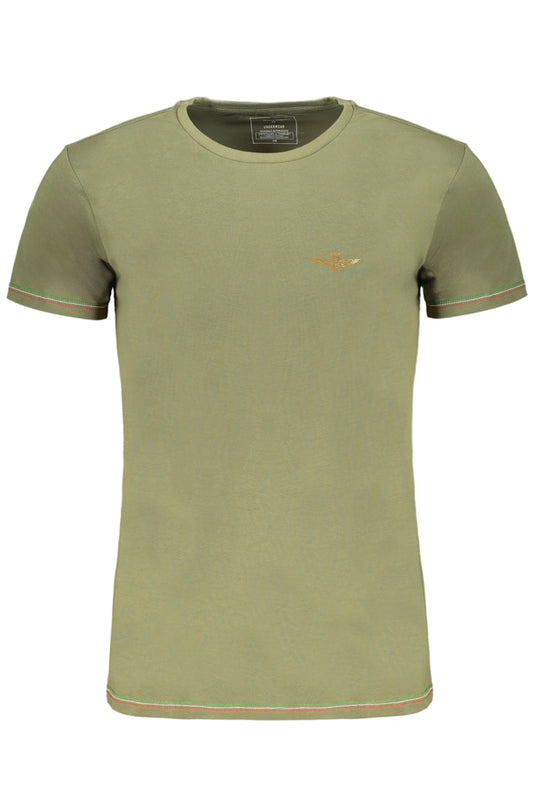 AERONAUTICA MILITARE T-SHIRT MANICHE CORTE UOMO VERDE TAGLIA = XL