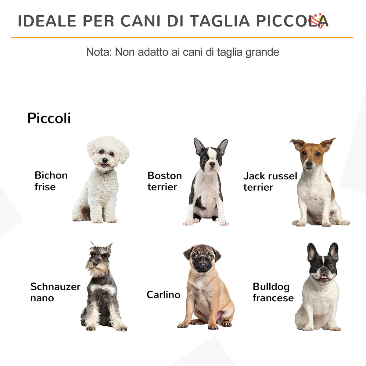 Cancellino per Cani Pieghevole a 3 Sezioni in Legno, 154.5x29.5x61cm, Bianco