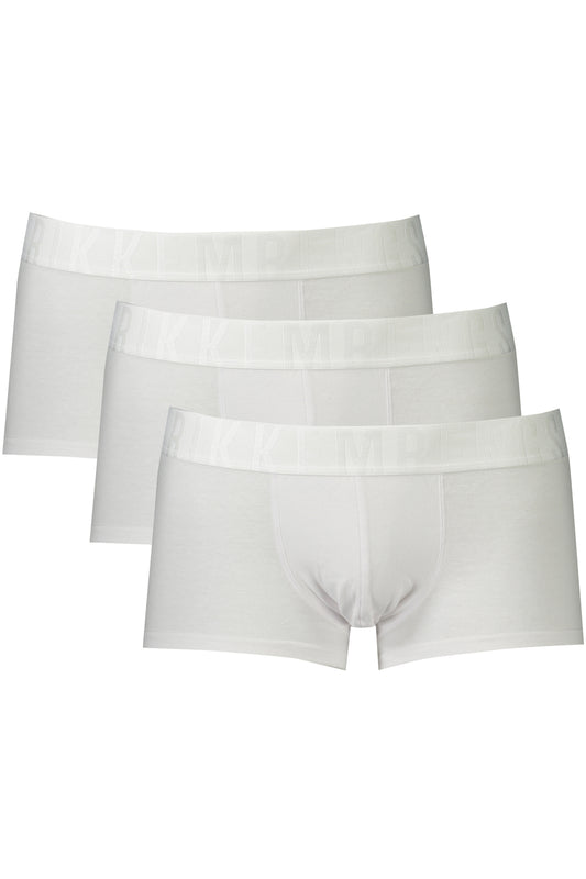 BIKKEMBERGS BOXER UOMO BIANCO TAGLIA = L