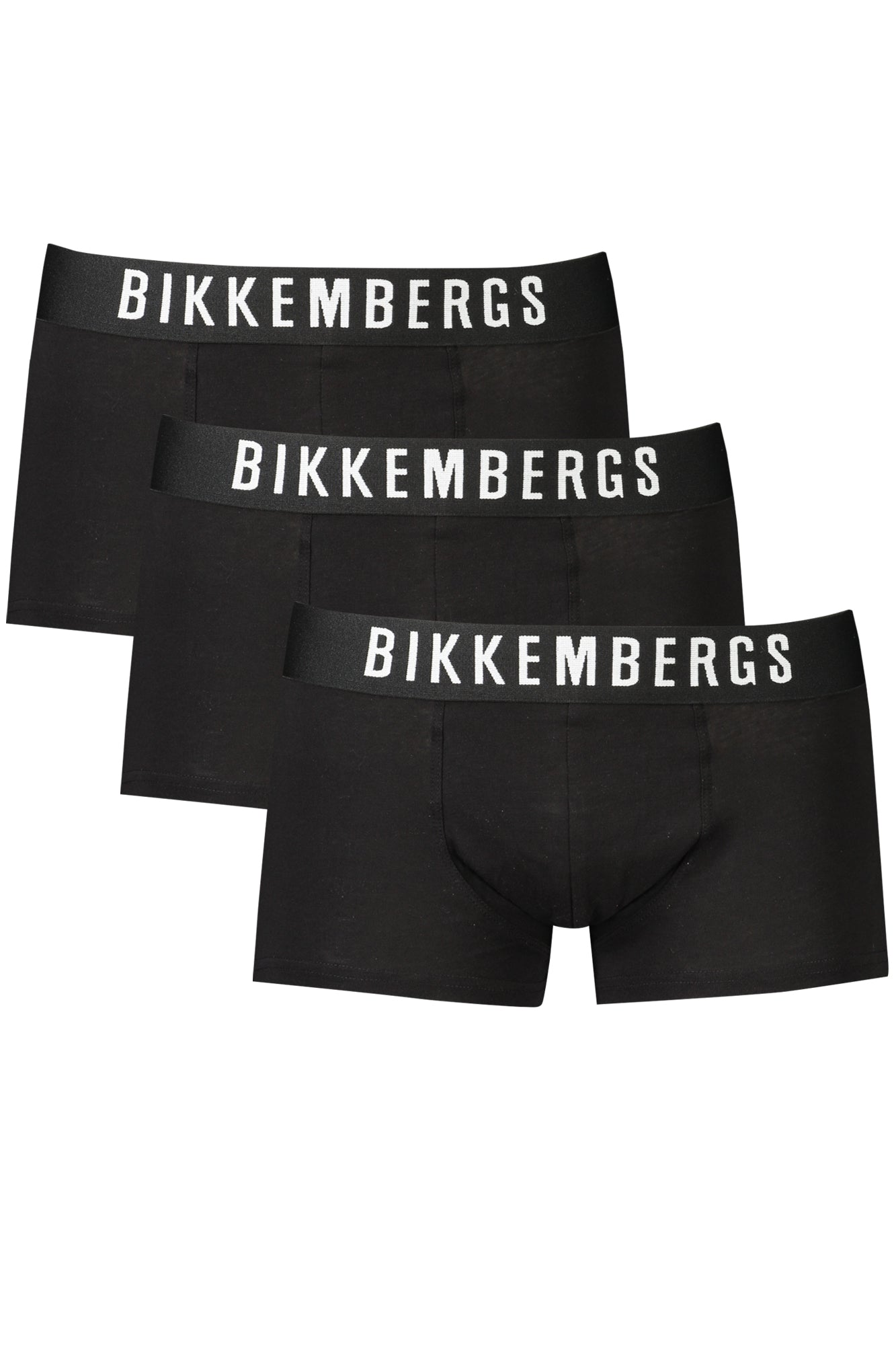 BIKKEMBERGS BOXER UOMO NERO TAGLIA = 2XL