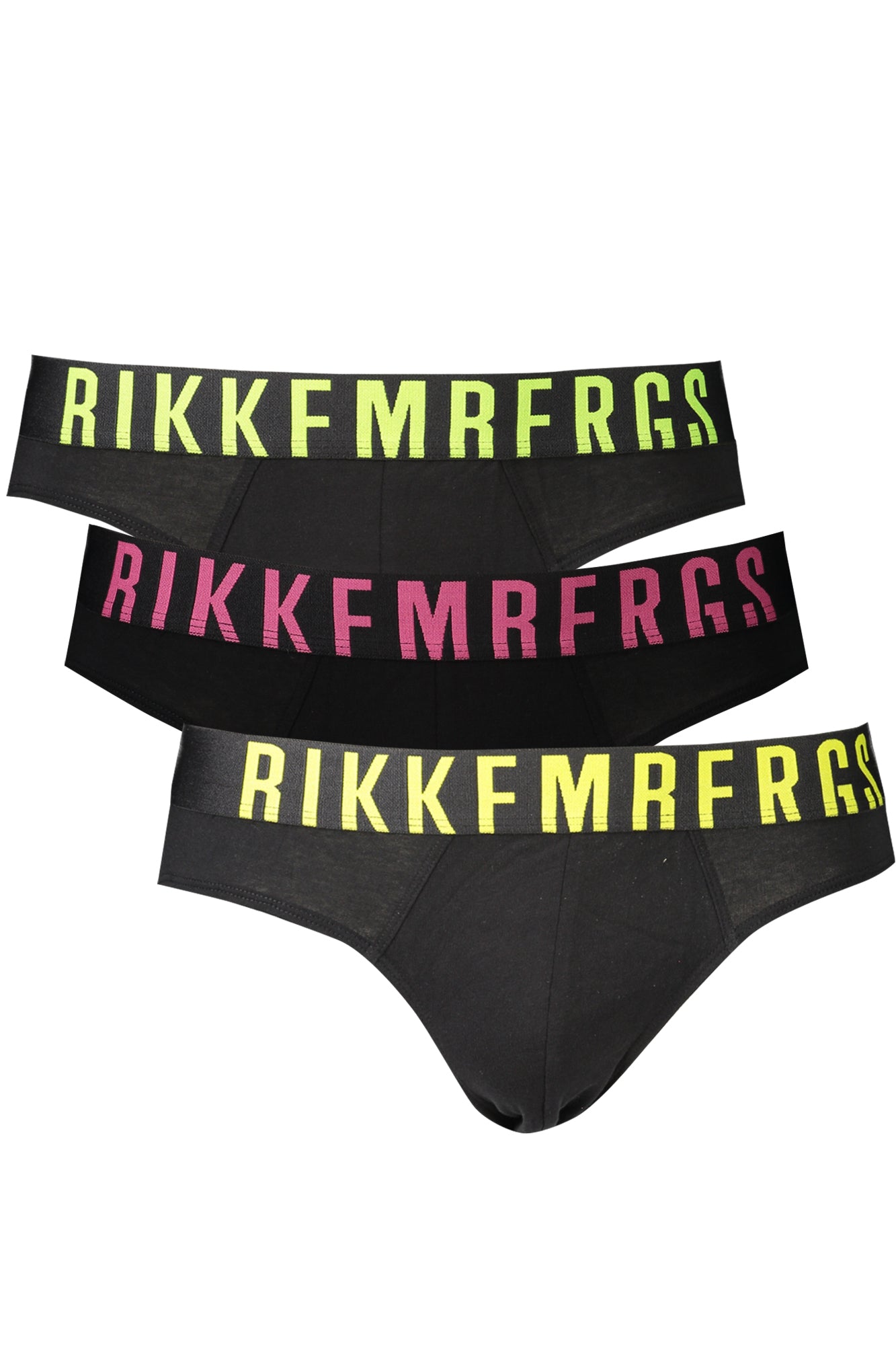 BIKKEMBERGS SLIP UOMO NERO TAGLIA = S