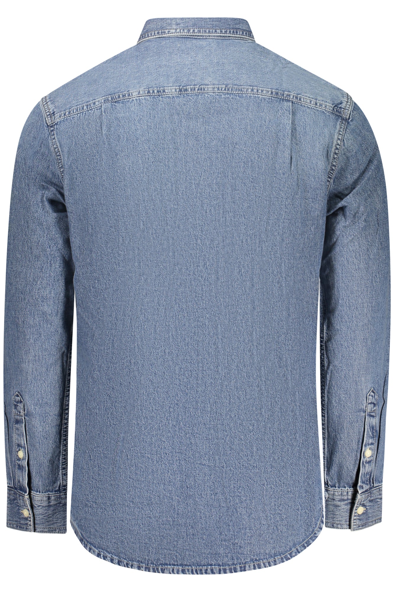 CALVIN KLEIN CAMICIA MANICHE LUNGHE UOMO BLU TAGLIA = XL