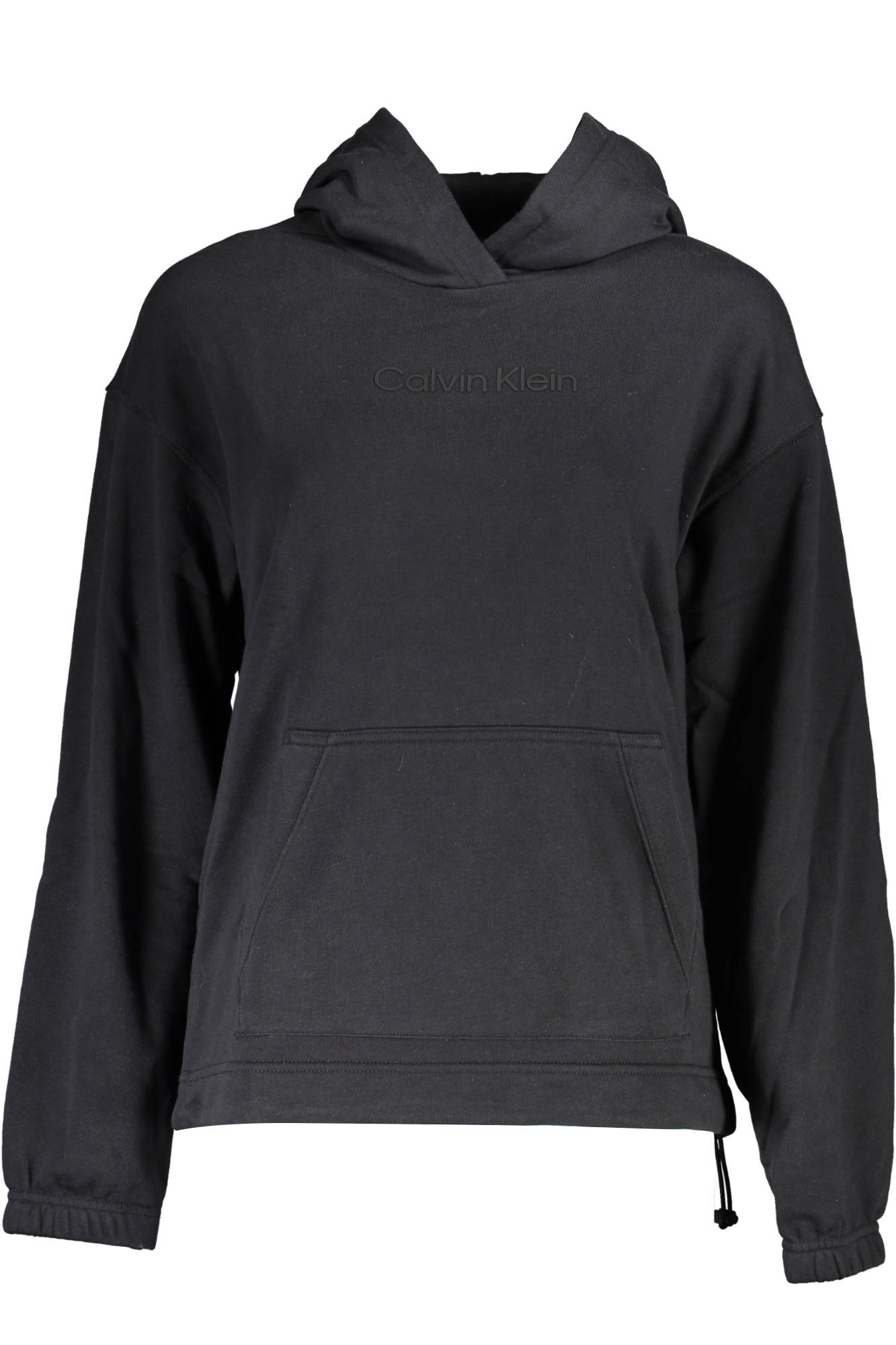 CALVIN KLEIN FELPA SENZA ZIP DONNA NERO TAGLIA = S