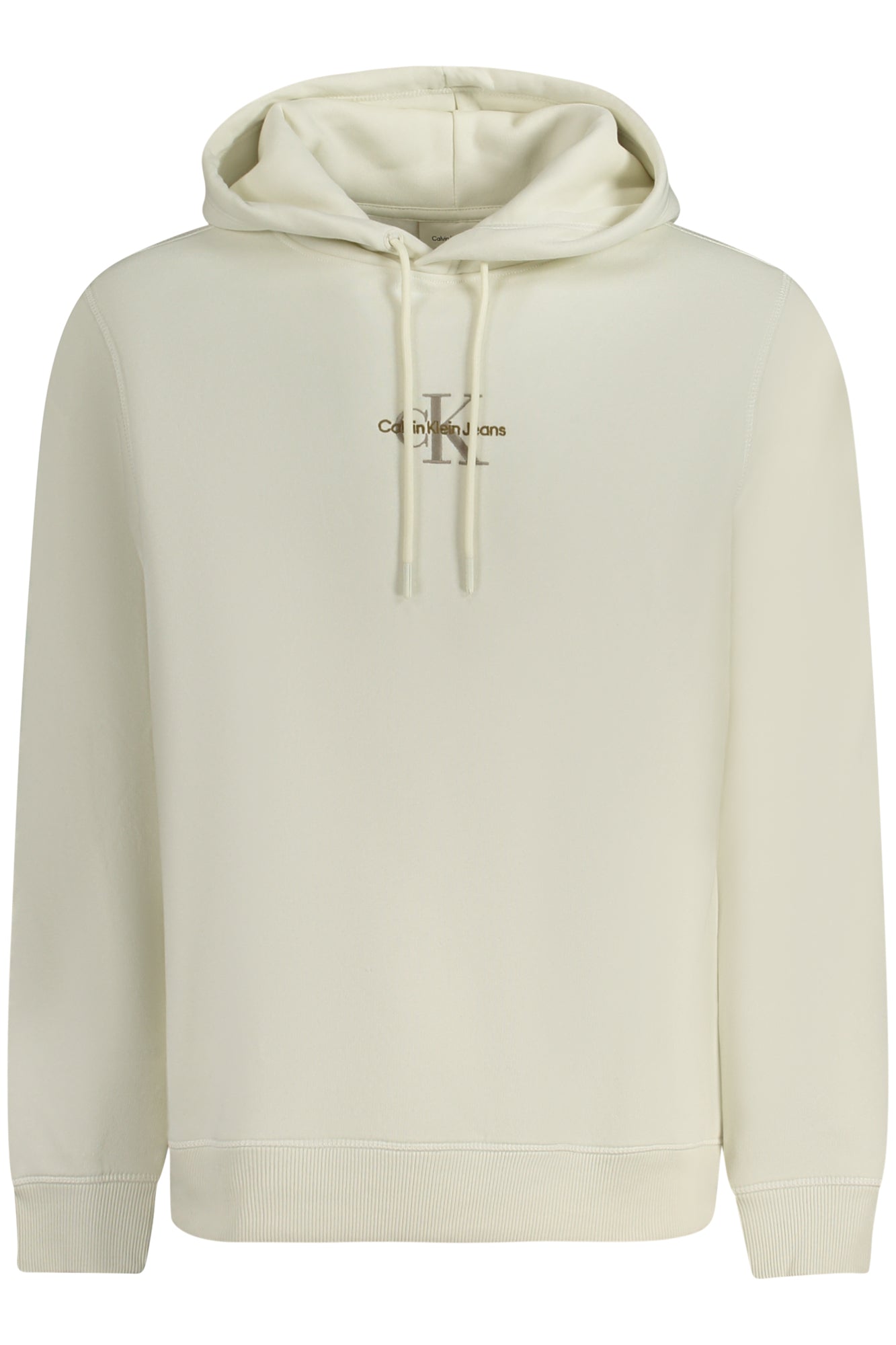 CALVIN KLEIN FELPA SENZA ZIP UOMO BIANCO TAGLIA = XL