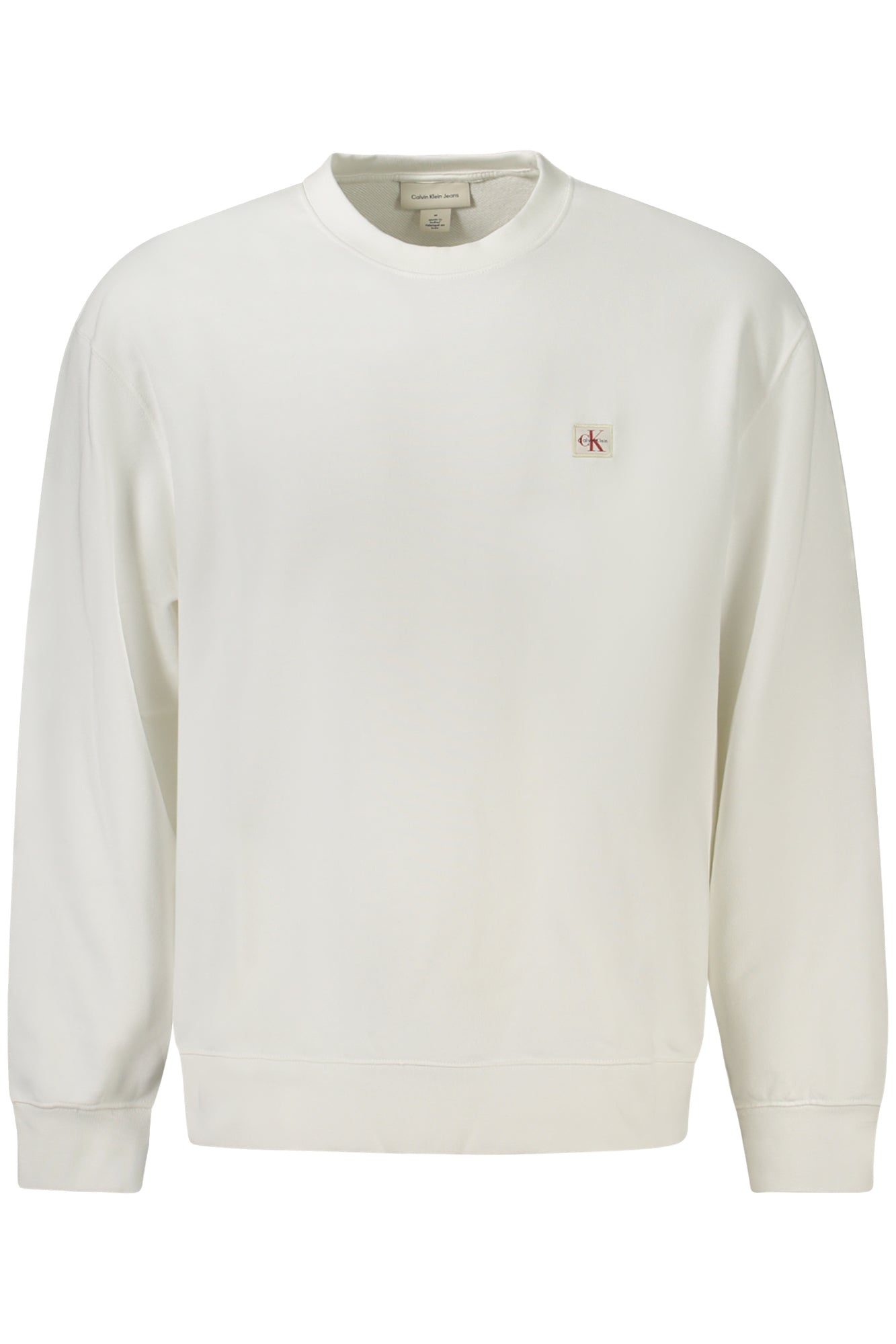 CALVIN KLEIN FELPA SENZA ZIP UOMO BIANCO TAGLIA = XL