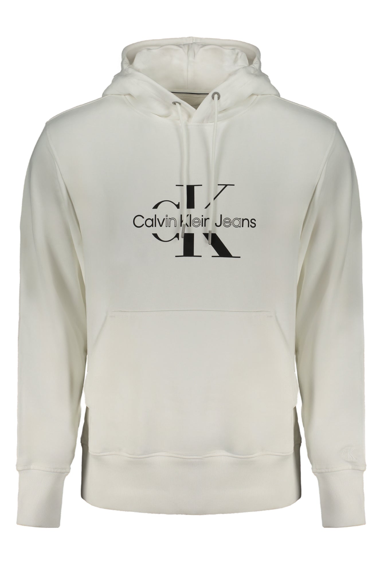 CALVIN KLEIN FELPA SENZA ZIP UOMO BIANCO TAGLIA = 2XL