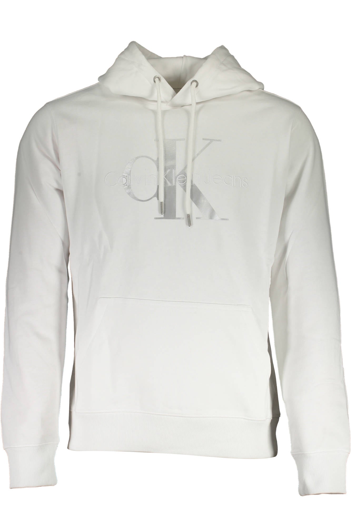 CALVIN KLEIN FELPA SENZA ZIP UOMO BIANCO TAGLIA = 2XL