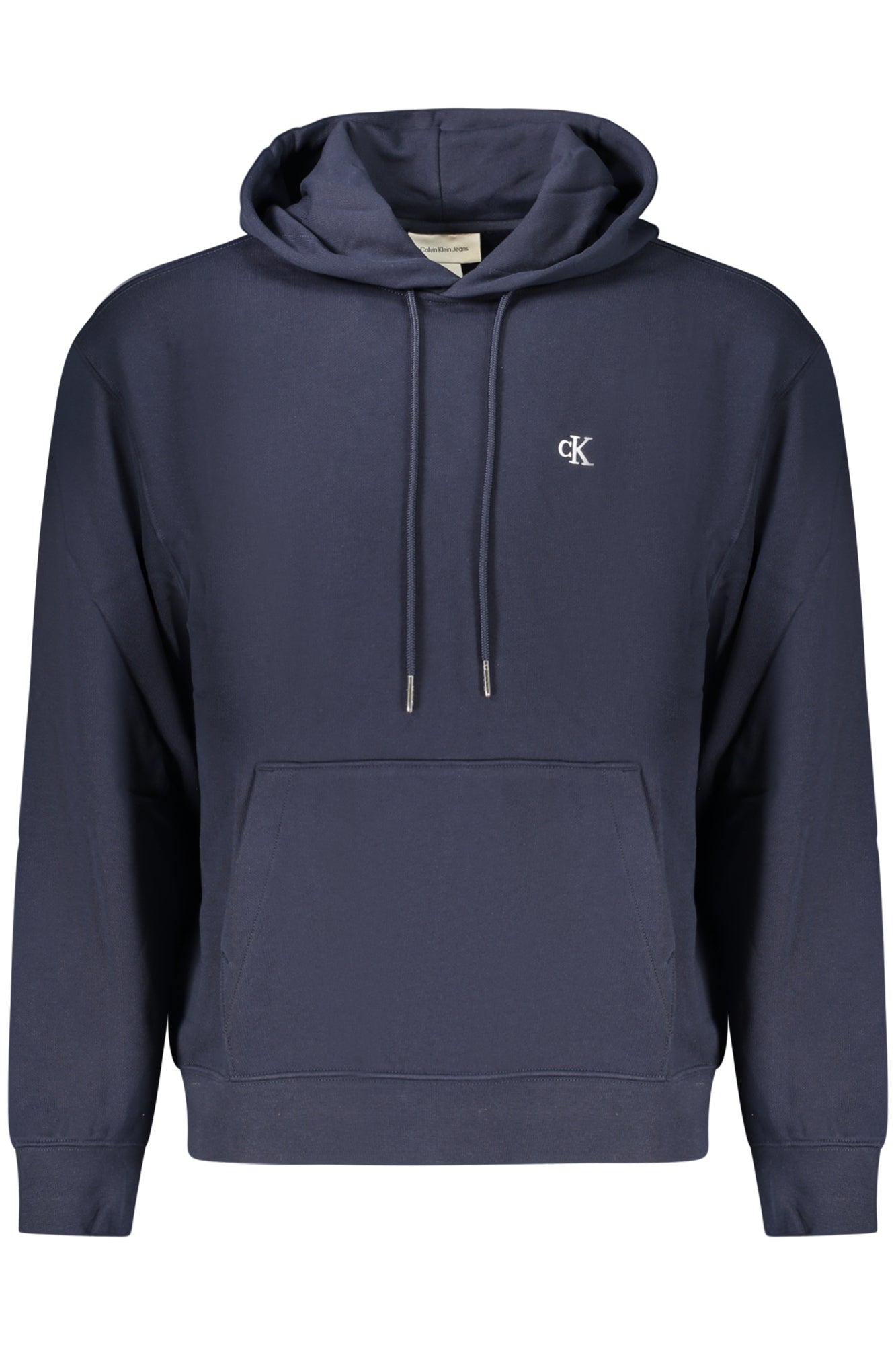 CALVIN KLEIN FELPA SENZA ZIP UOMO BLU TAGLIA = L