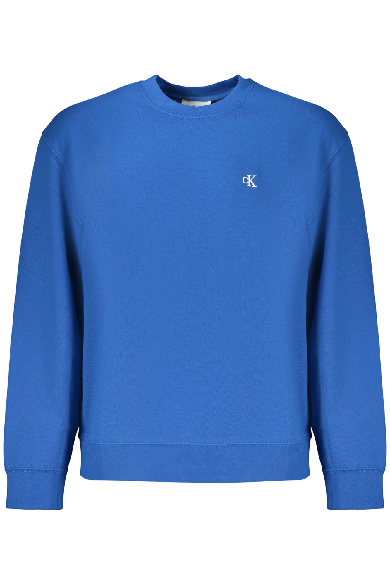 CALVIN KLEIN FELPA SENZA ZIP UOMO BLU TAGLIA = M