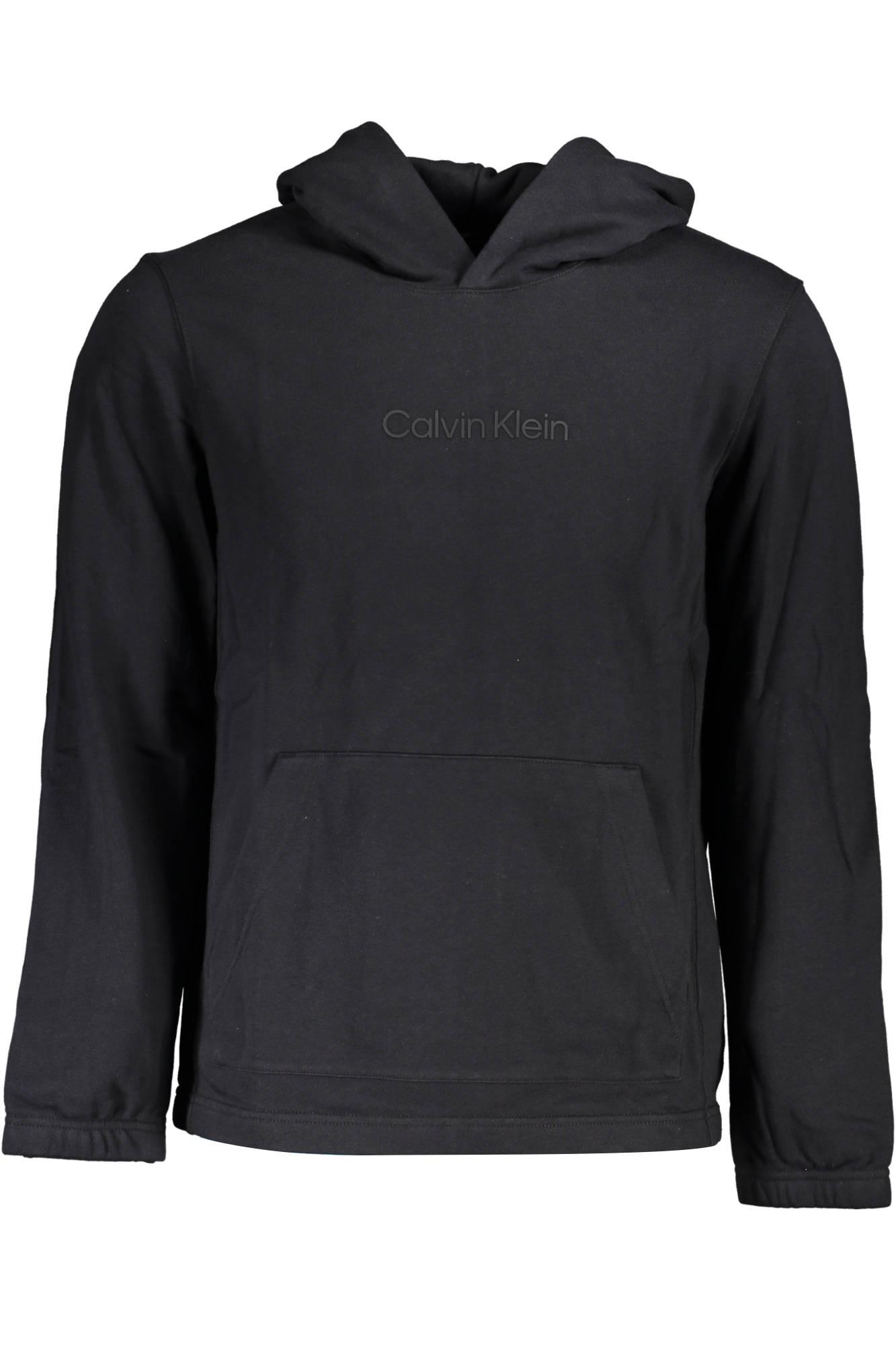 CALVIN KLEIN FELPA SENZA ZIP UOMO NERO TAGLIA = XL