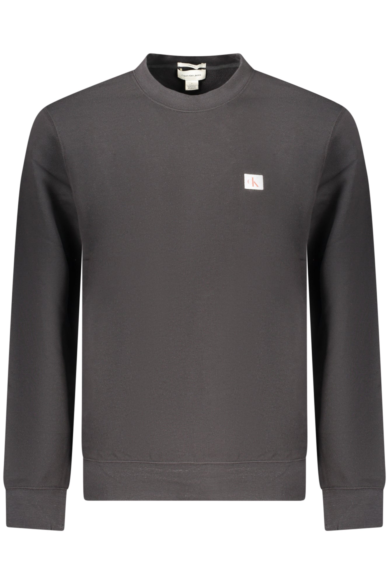 CALVIN KLEIN FELPA SENZA ZIP UOMO NERO TAGLIA = M