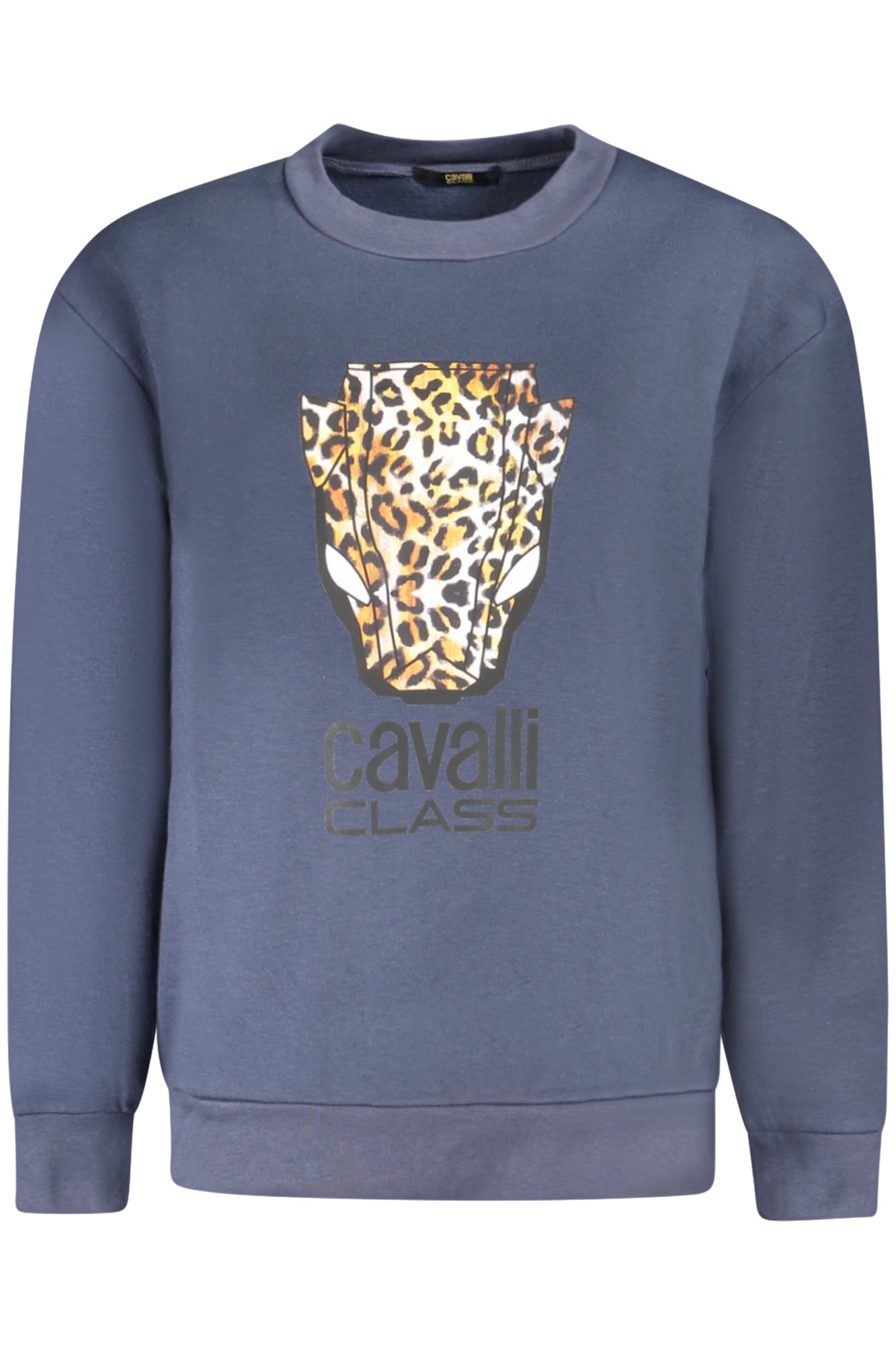 CAVALLI CLASS FELPA SENZA ZIP DONNA BLU TAGLIA = M