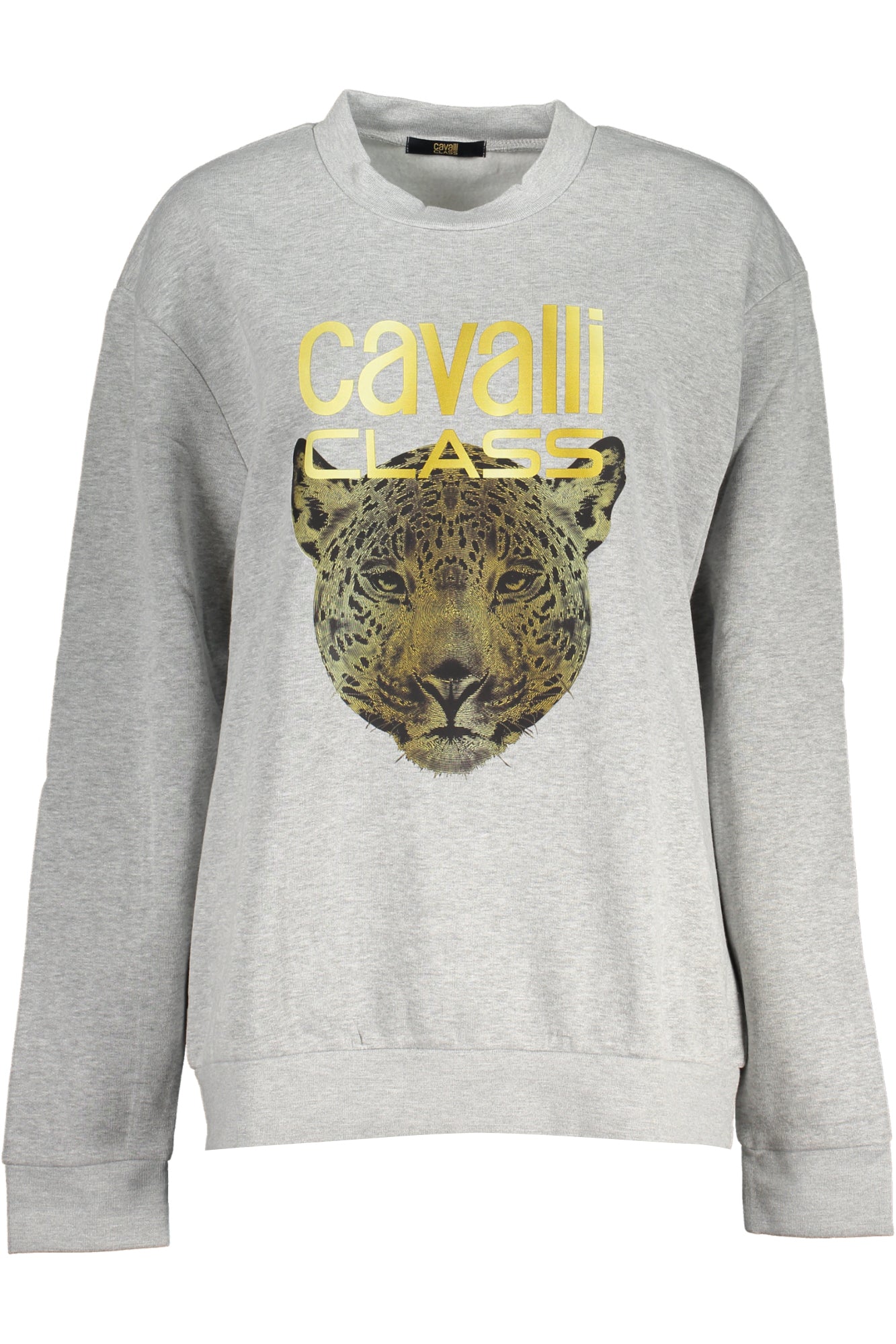 CAVALLI CLASS FELPA SENZA ZIP DONNA GRIGIO TAGLIA = XL