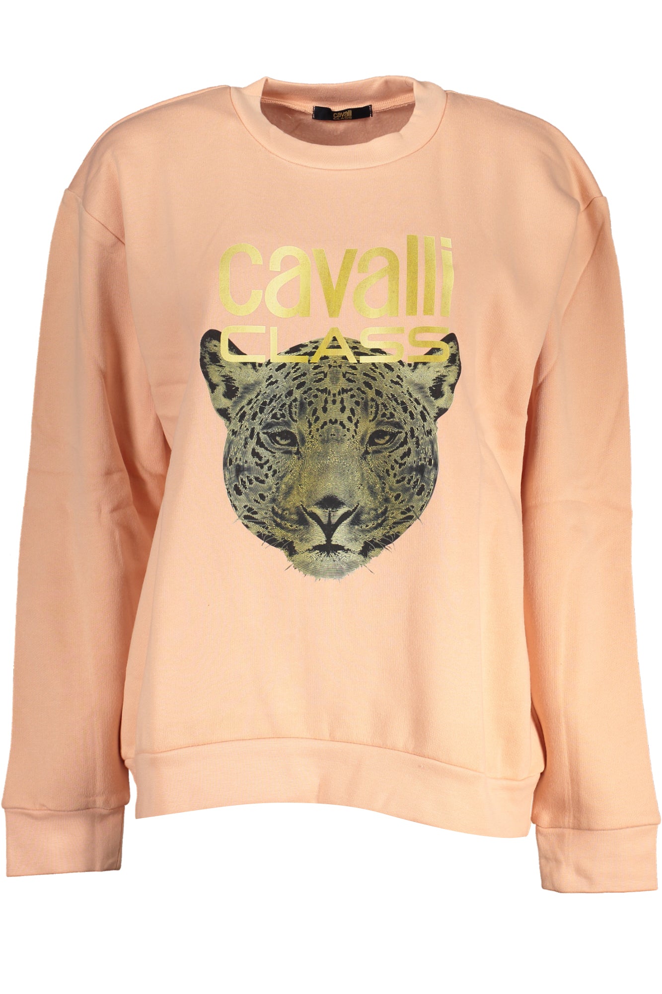 CAVALLI CLASS FELPA SENZA ZIP DONNA ROSA TAGLIA = L
