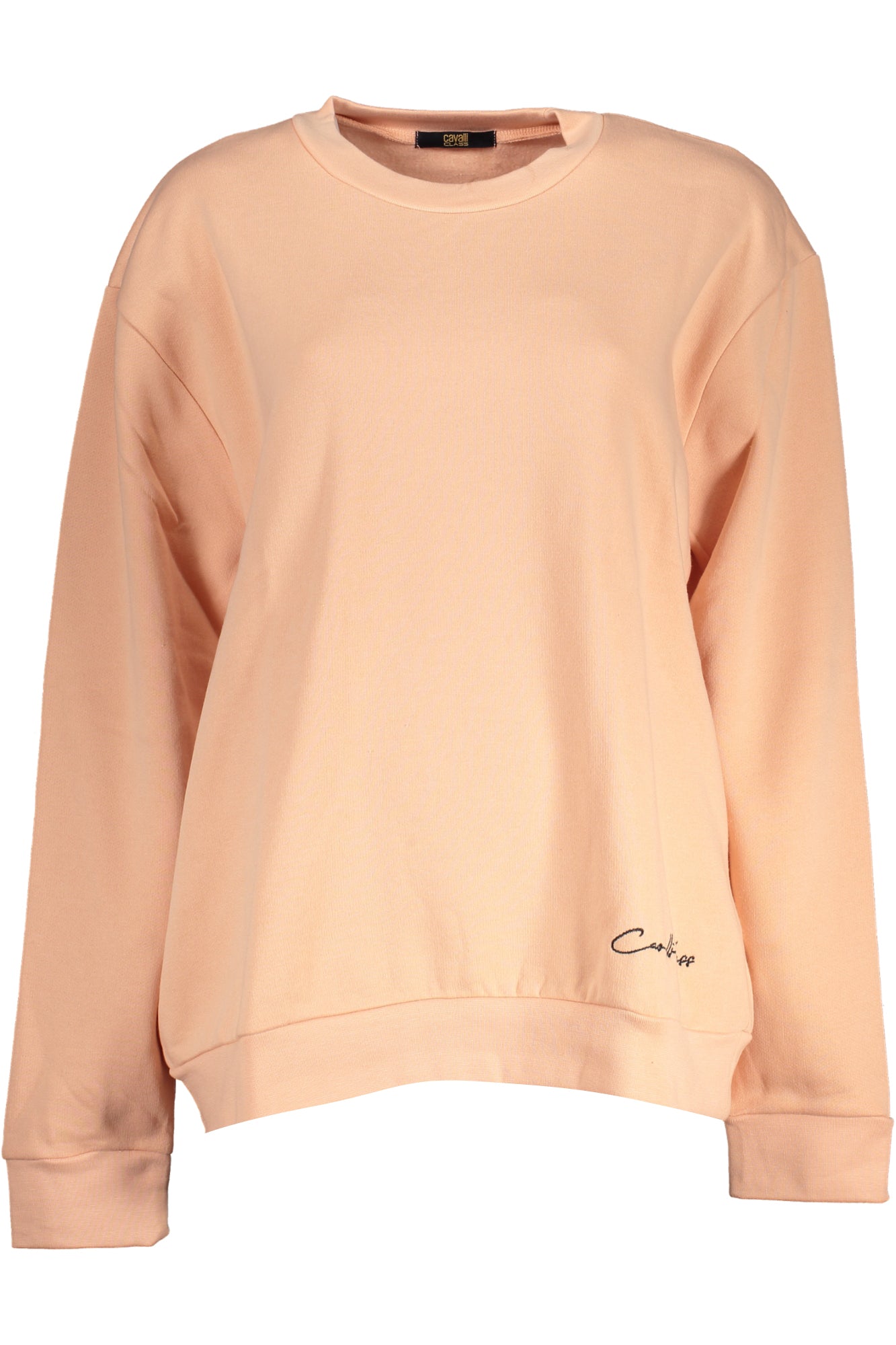 CAVALLI CLASS FELPA SENZA ZIP DONNA ROSA TAGLIA = M