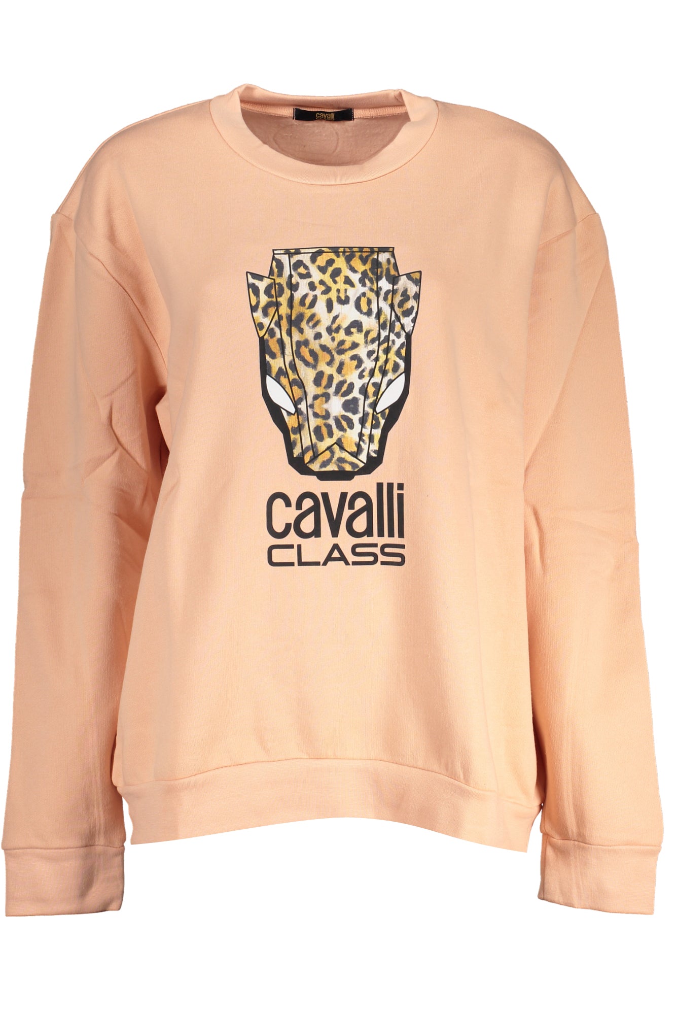 CAVALLI CLASS FELPA SENZA ZIP DONNA ROSA TAGLIA = L