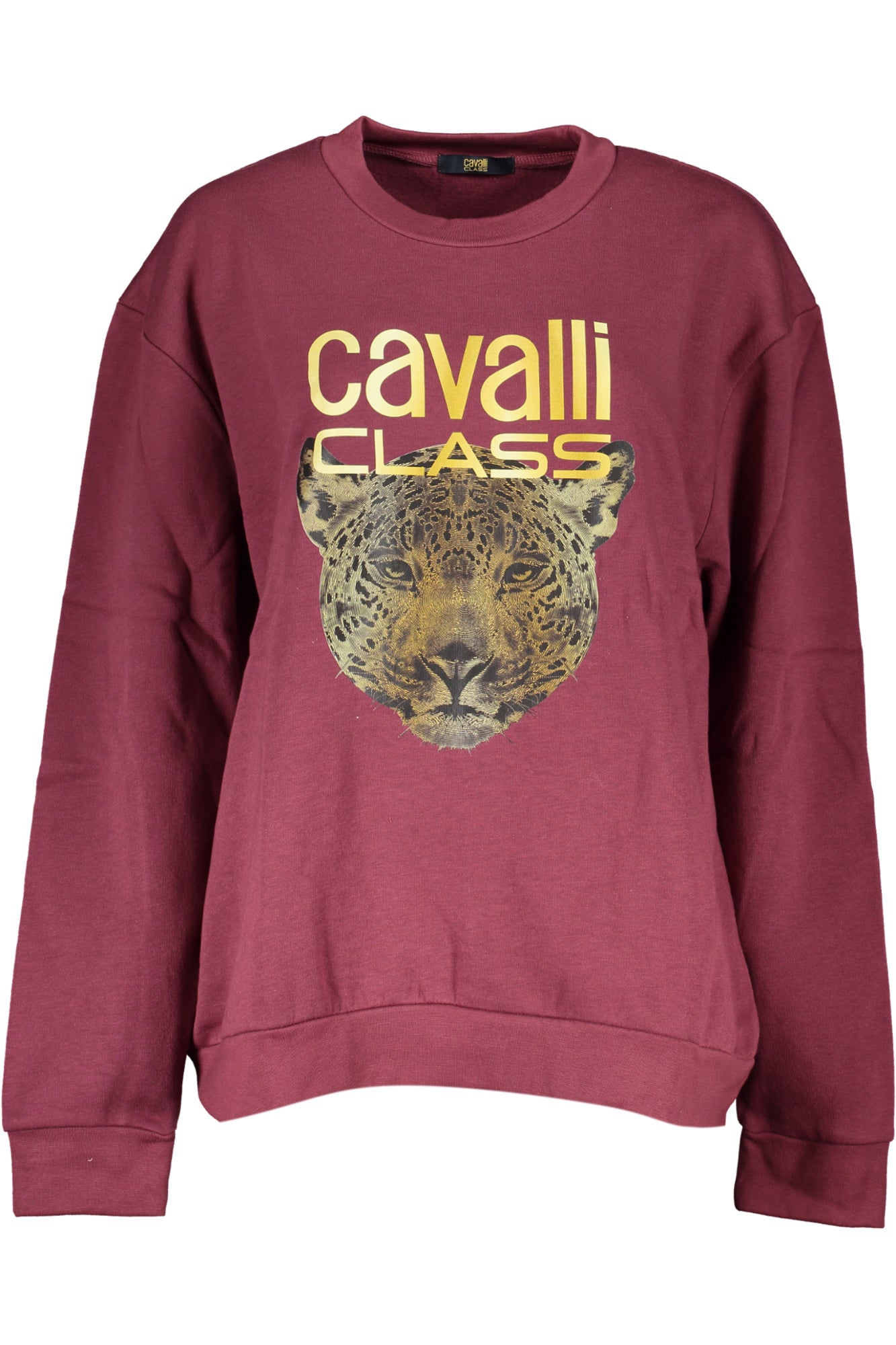 CAVALLI CLASS FELPA SENZA ZIP DONNA VIOLA TAGLIA = M