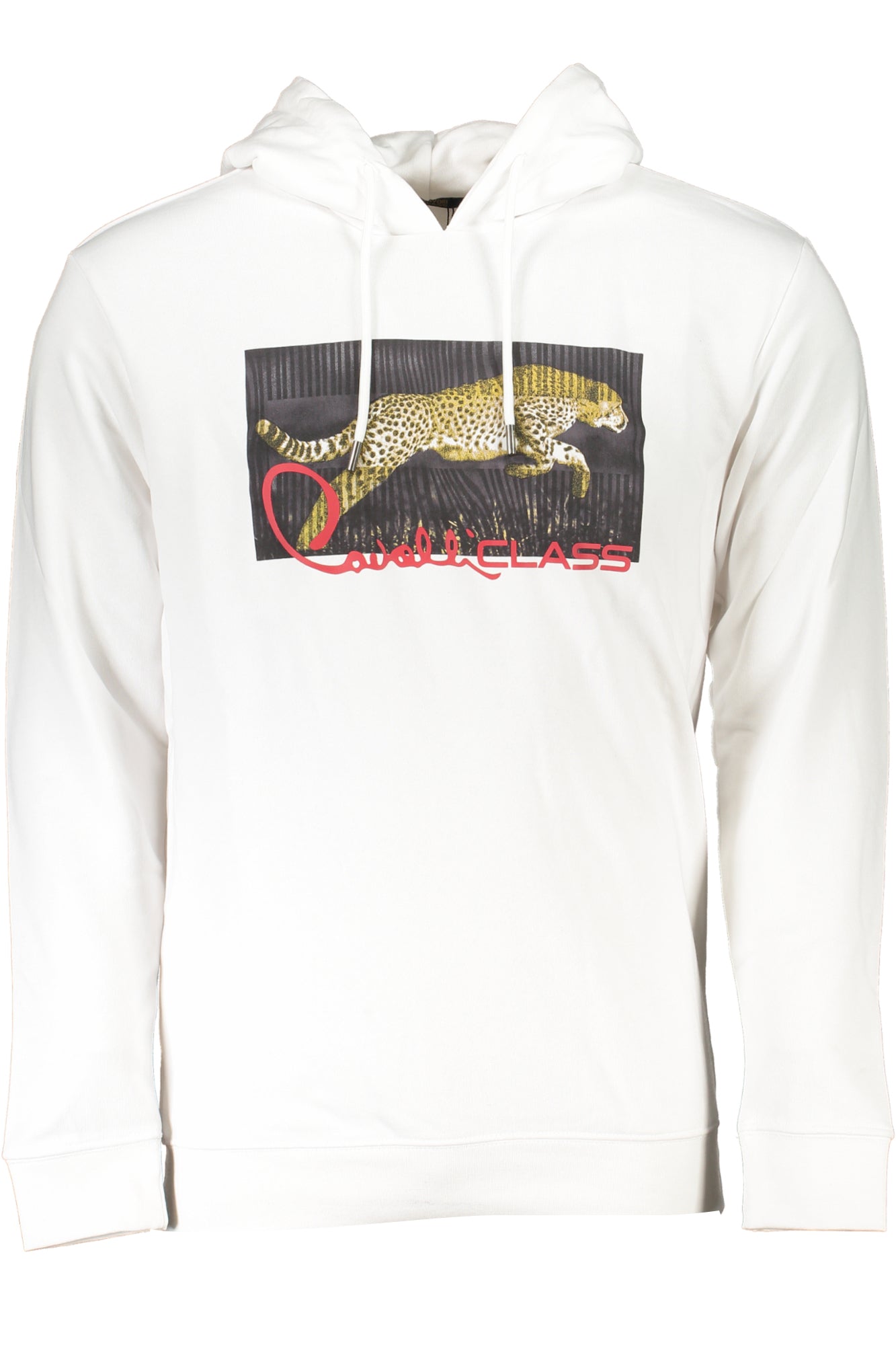 CAVALLI CLASS FELPA SENZA ZIP UOMO BIANCO TAGLIA = 3XL