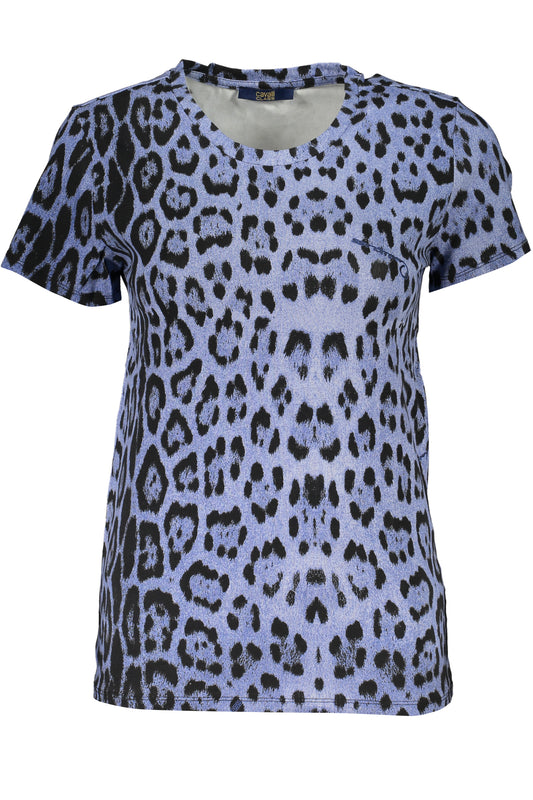 CAVALLI CLASS T-SHIRT MANICHE CORTE DONNA AZZURRO TAGLIA = M