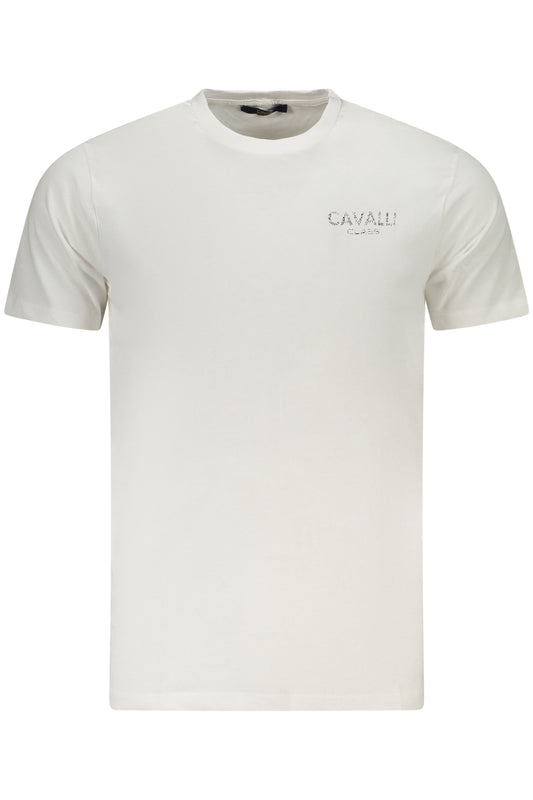CAVALLI CLASS T-SHIRT MANICHE CORTE UOMO BIANCO TAGLIA = L