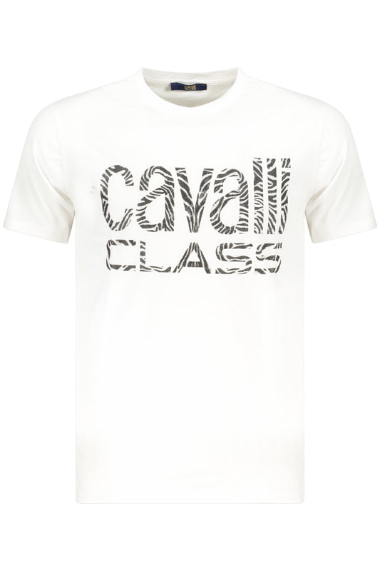 CAVALLI CLASS T-SHIRT MANICHE CORTE UOMO BIANCO TAGLIA = XL