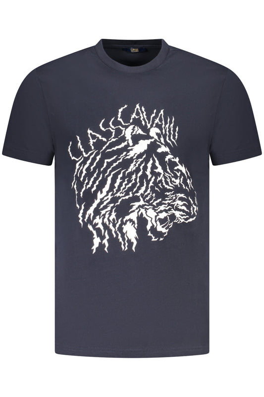 CAVALLI CLASS T-SHIRT MANICHE CORTE UOMO BLU TAGLIA = M