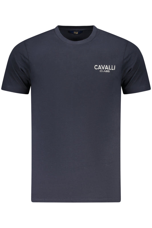 CAVALLI CLASS T-SHIRT MANICHE CORTE UOMO BLU TAGLIA = L