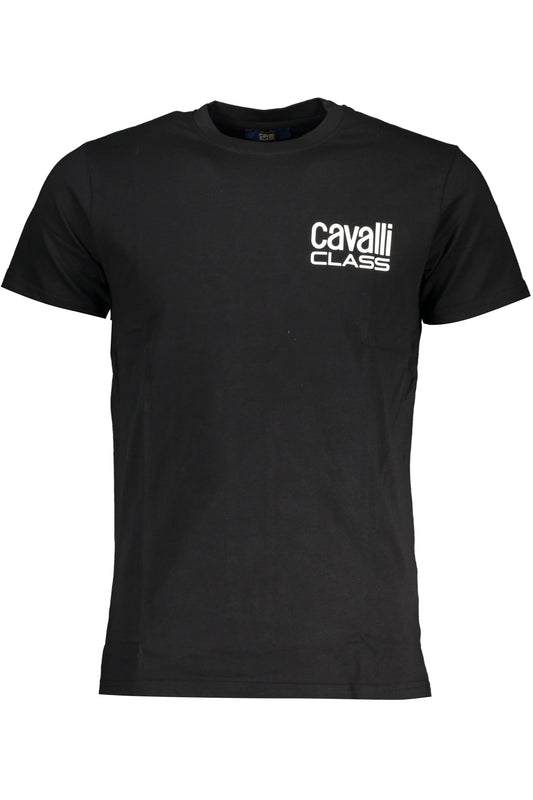 CAVALLI CLASS T-SHIRT MANICHE CORTE UOMO NERO TAGLIA = L
