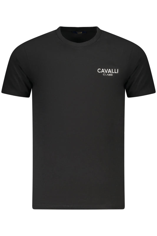 CAVALLI CLASS T-SHIRT MANICHE CORTE UOMO NERO TAGLIA = M