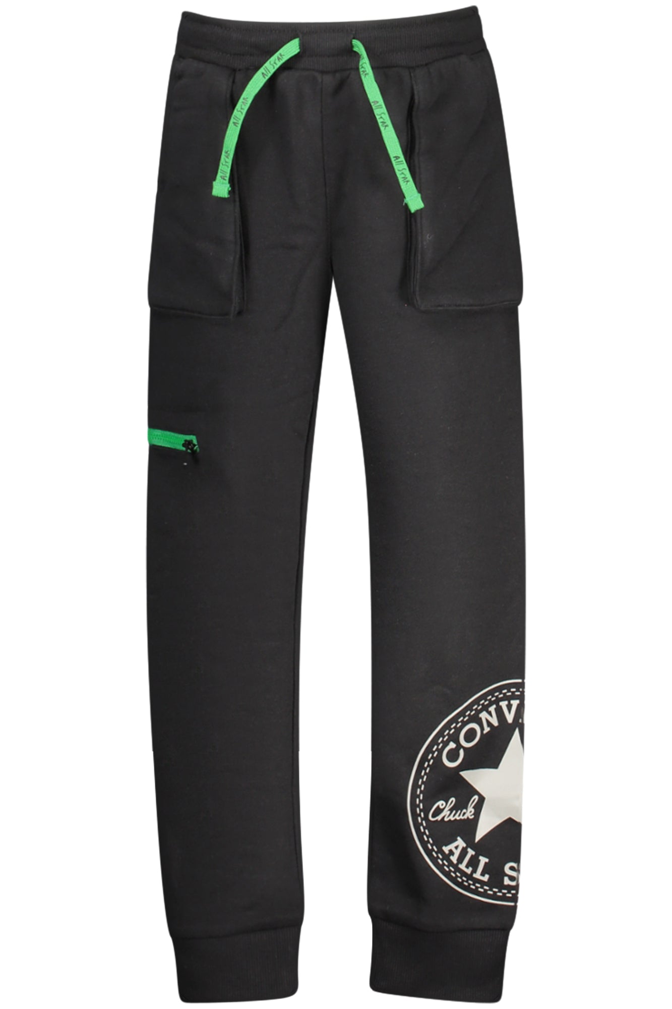 CONVERSE PANTALONE TUTA LUNGO BAMBINO NERO TAGLIA = 10-12A