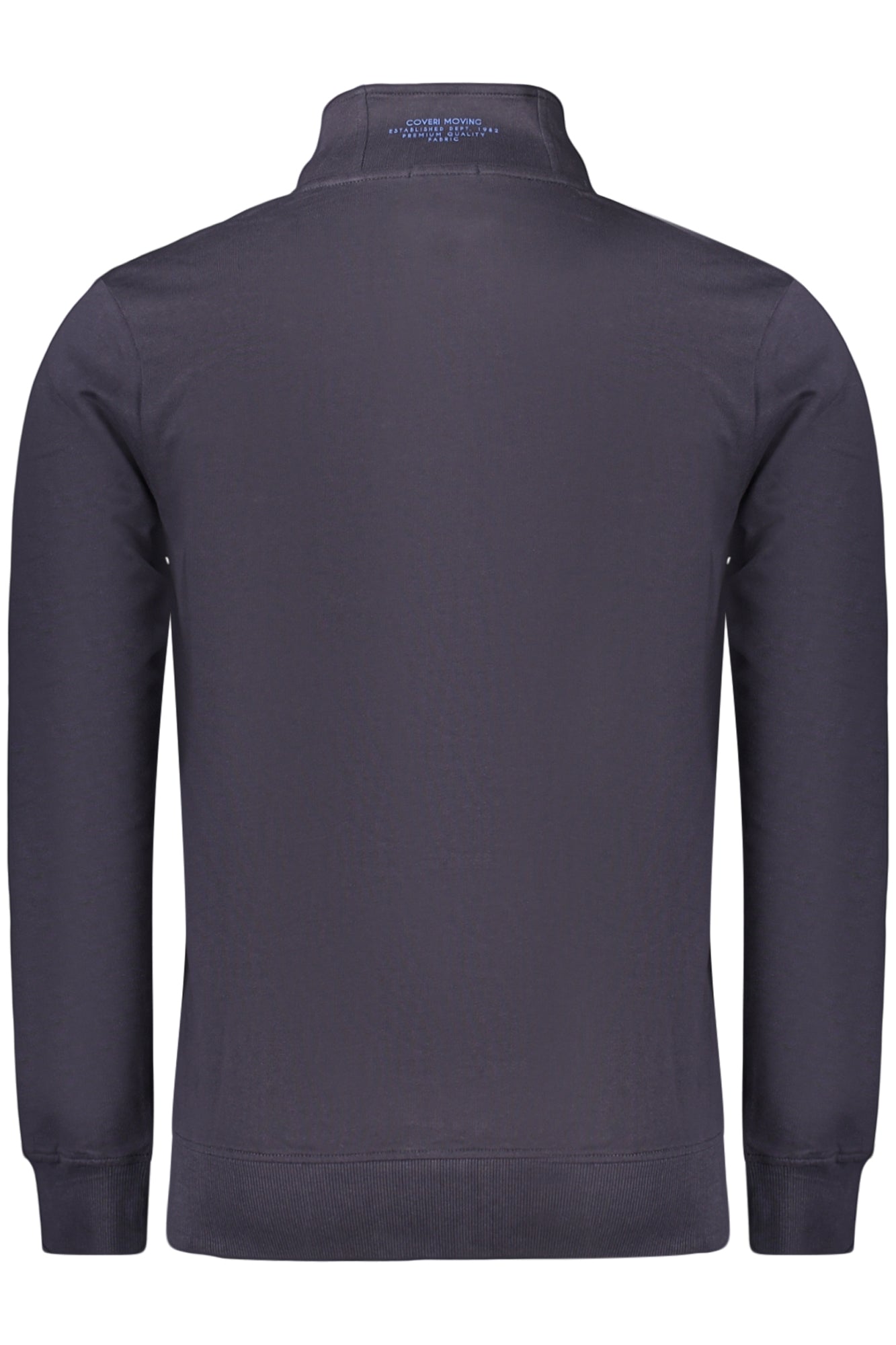 COVERI MOVING FELPA CON ZIP UOMO BLU TAGLIA = XL
