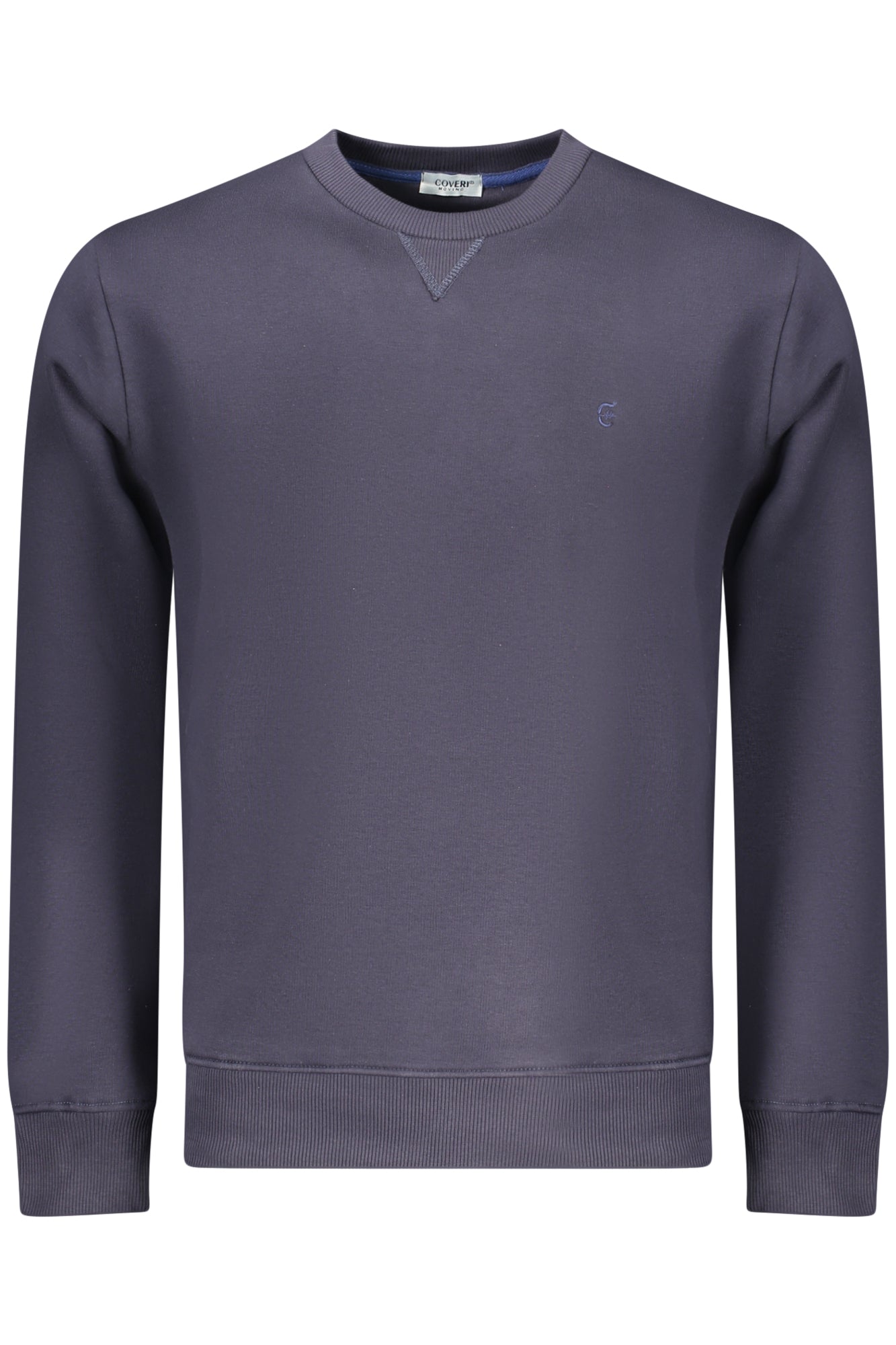 COVERI MOVING FELPA SENZA ZIP UOMO BLU TAGLIA = M