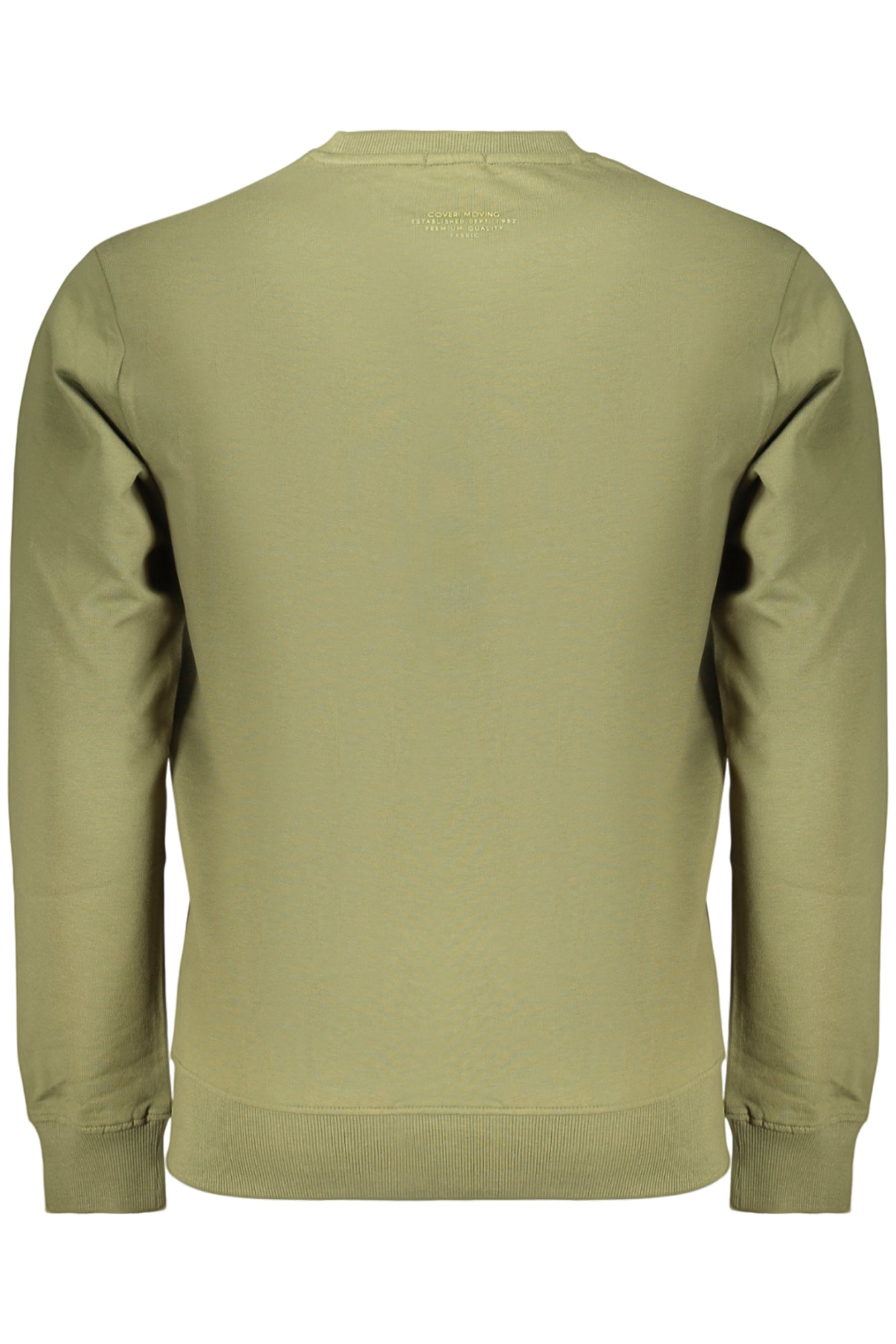 COVERI MOVING FELPA SENZA ZIP UOMO VERDE TAGLIA = L
