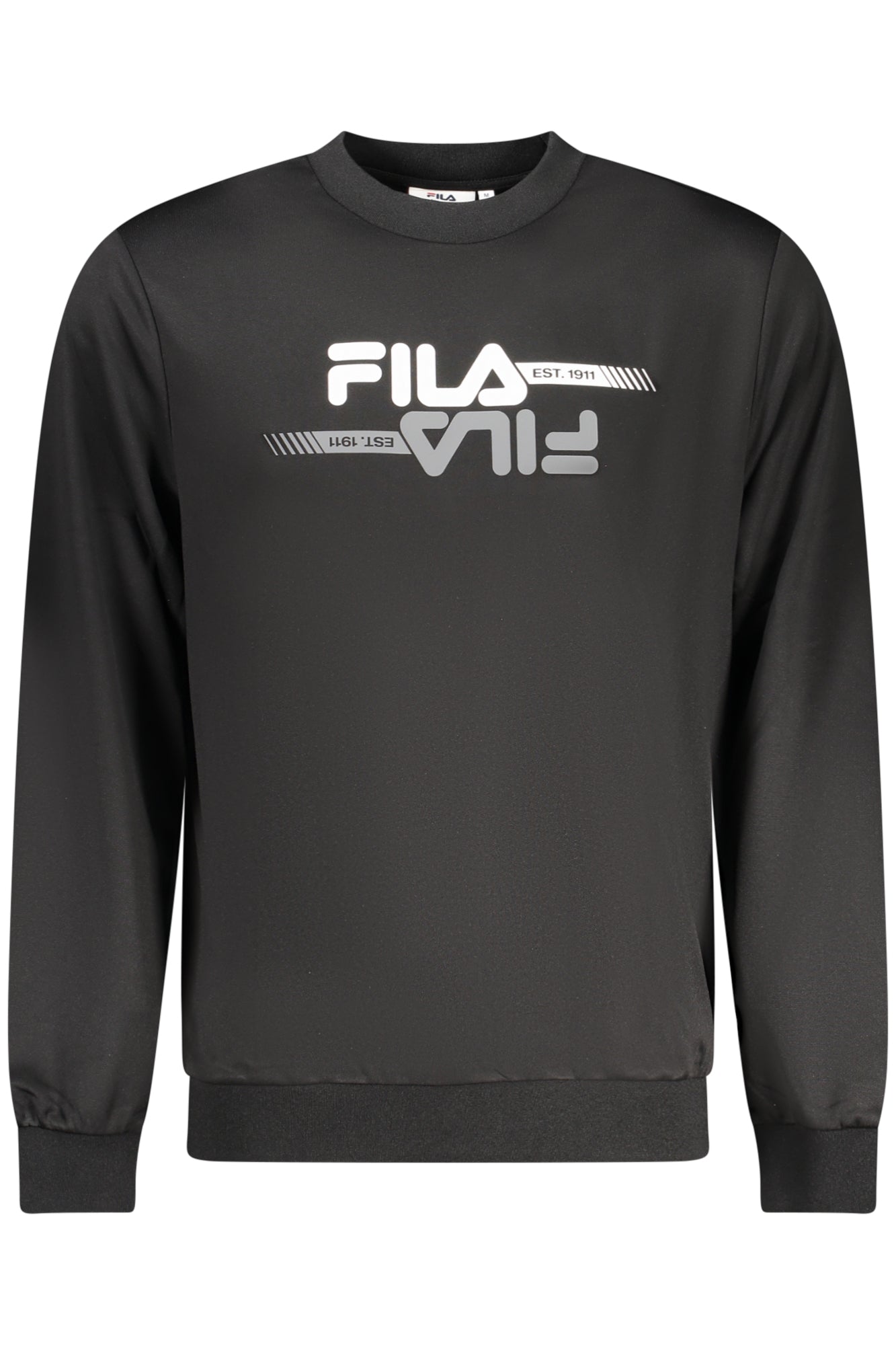 FILA FELPA SENZA ZIP UOMO NERO TAGLIA = M