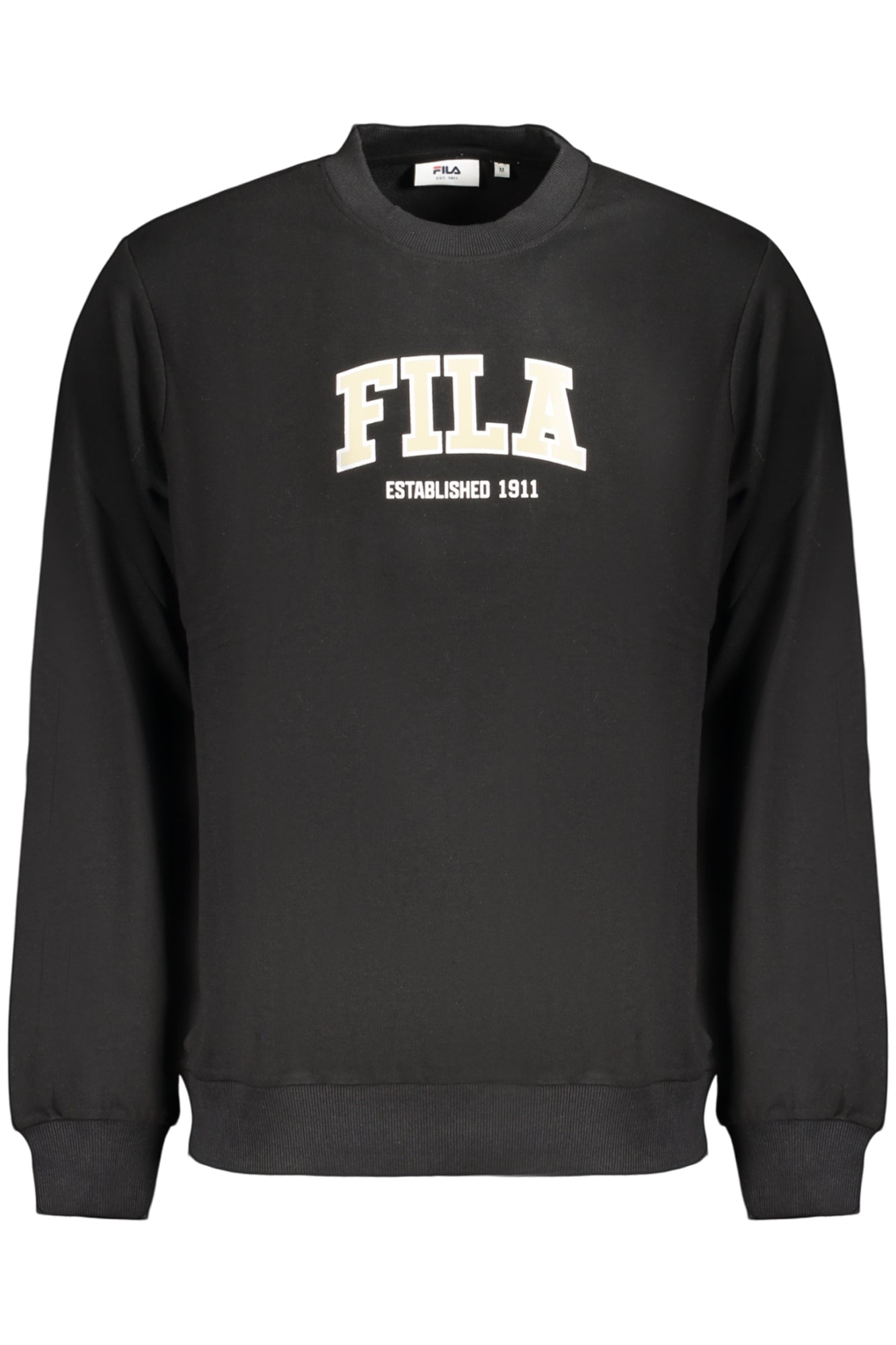 FILA FELPA SENZA ZIP UOMO NERO TAGLIA = L