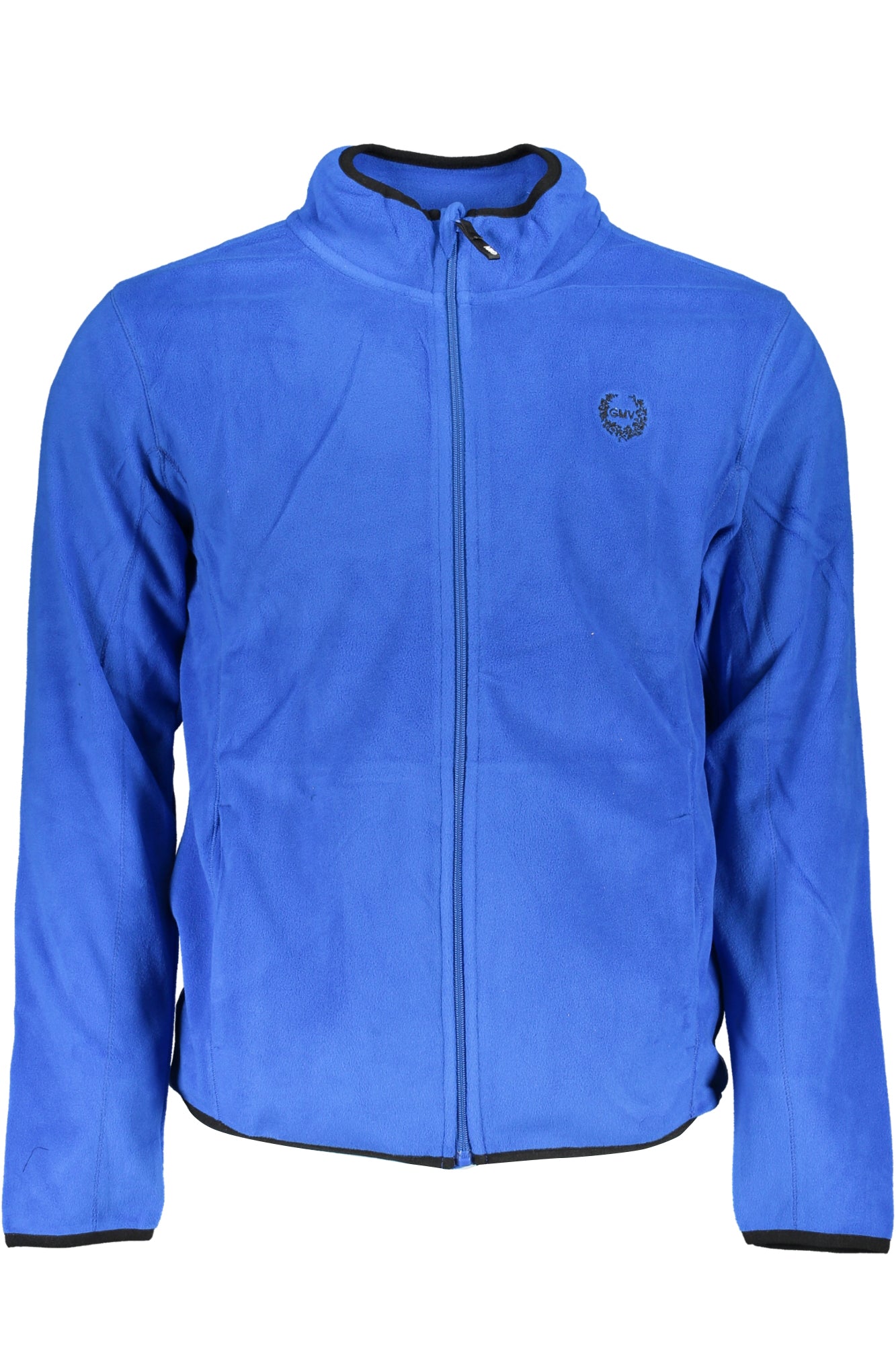GIAN MARCO VENTURI FELPA CON ZIP UOMO BLU TAGLIA = XL