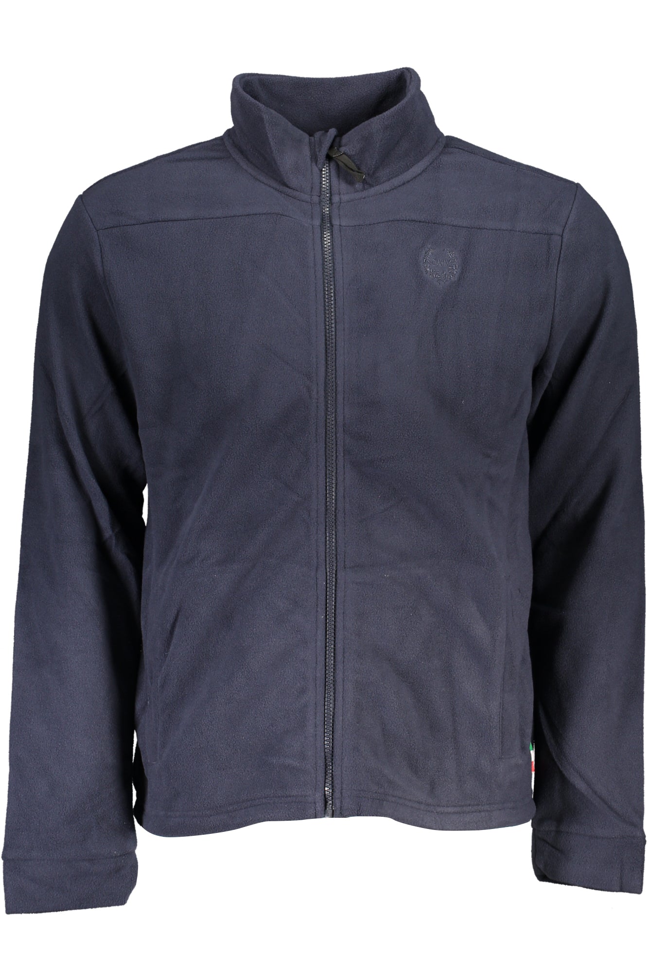 GIAN MARCO VENTURI FELPA CON ZIP UOMO BLU TAGLIA = XL