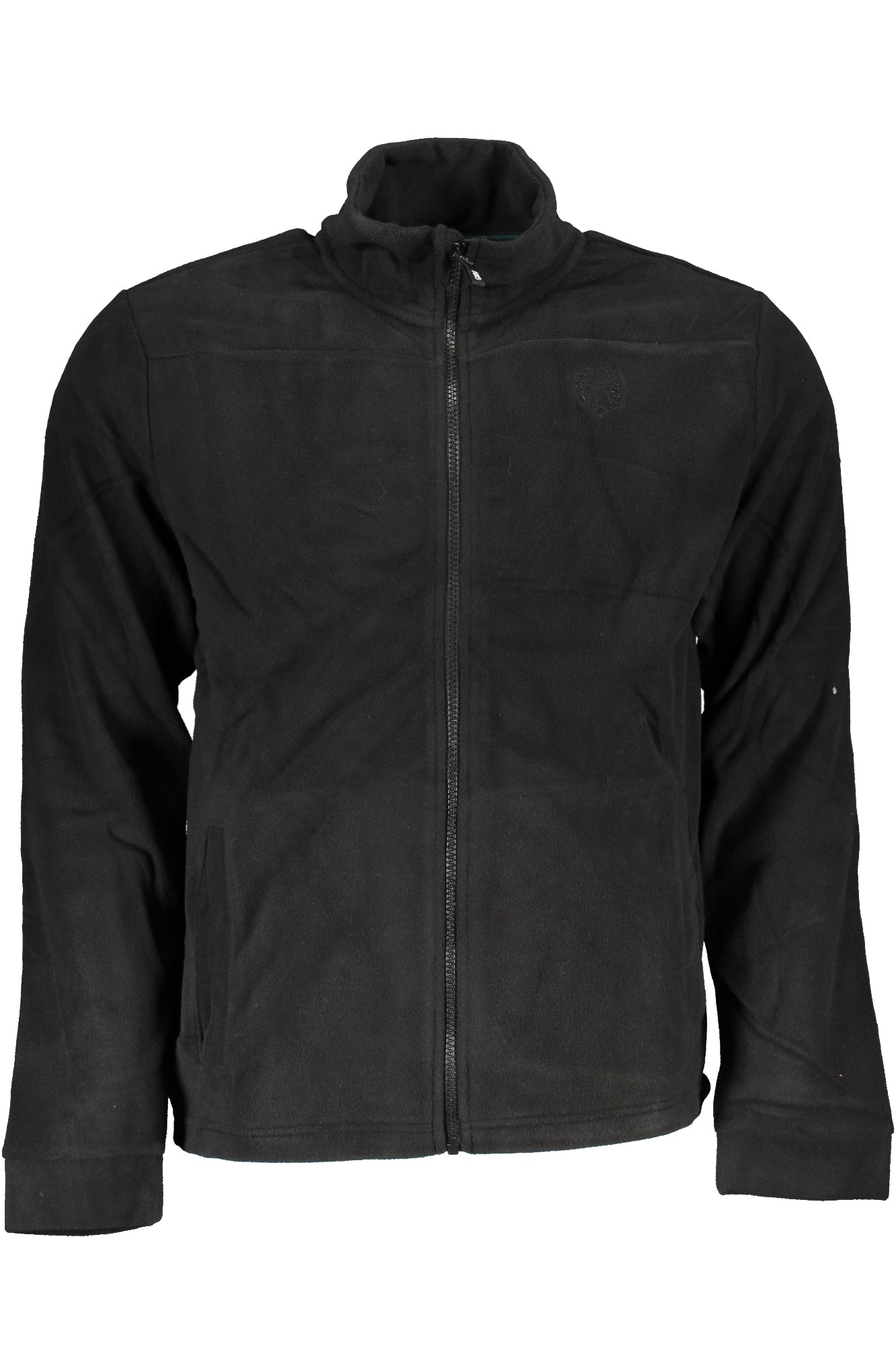 GIAN MARCO VENTURI FELPA CON ZIP UOMO NERO TAGLIA = XL