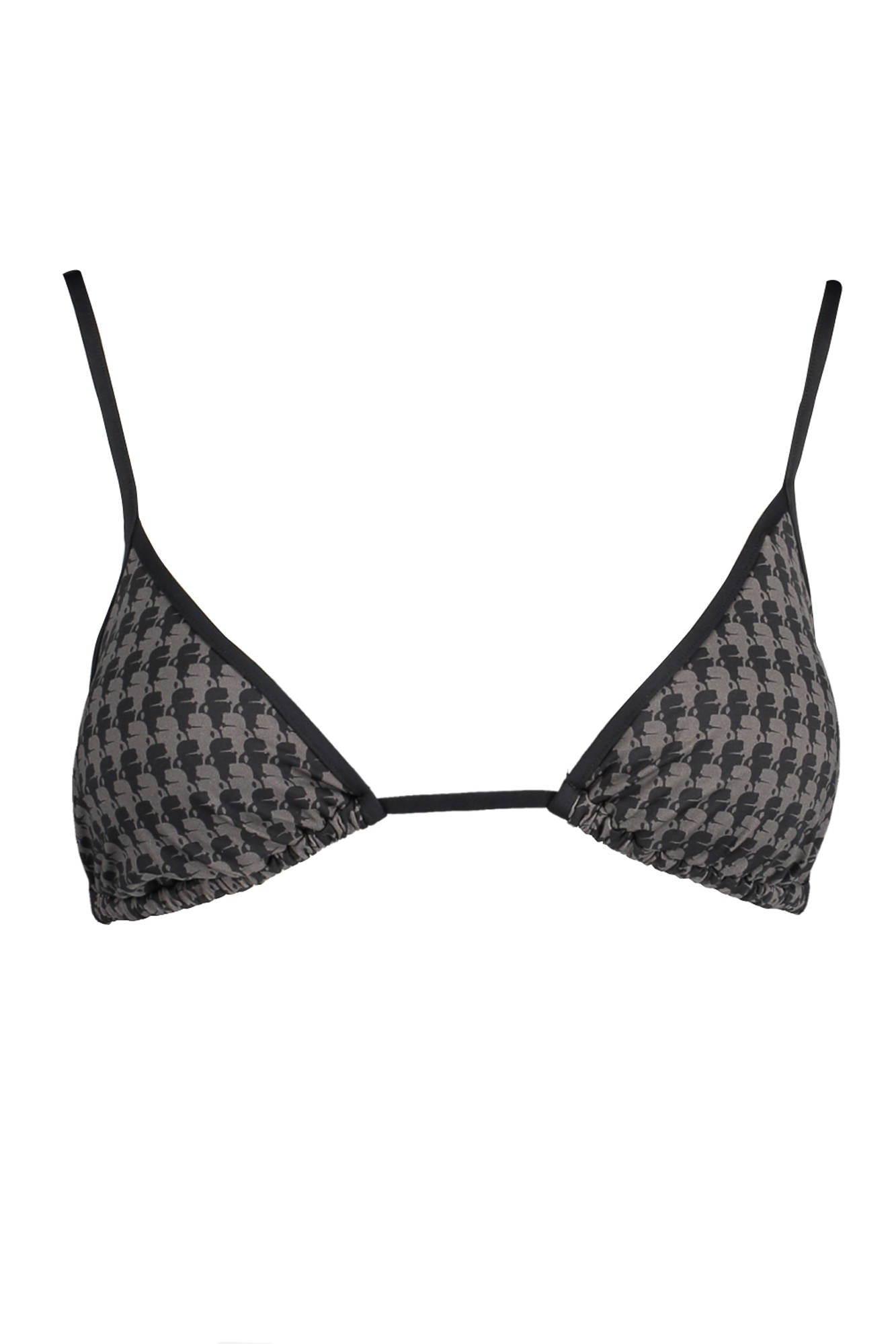 KARL LAGERFELD BEACHWEAR COSTUME PARTE SOPRA DONNA NERO TAGLIA = S