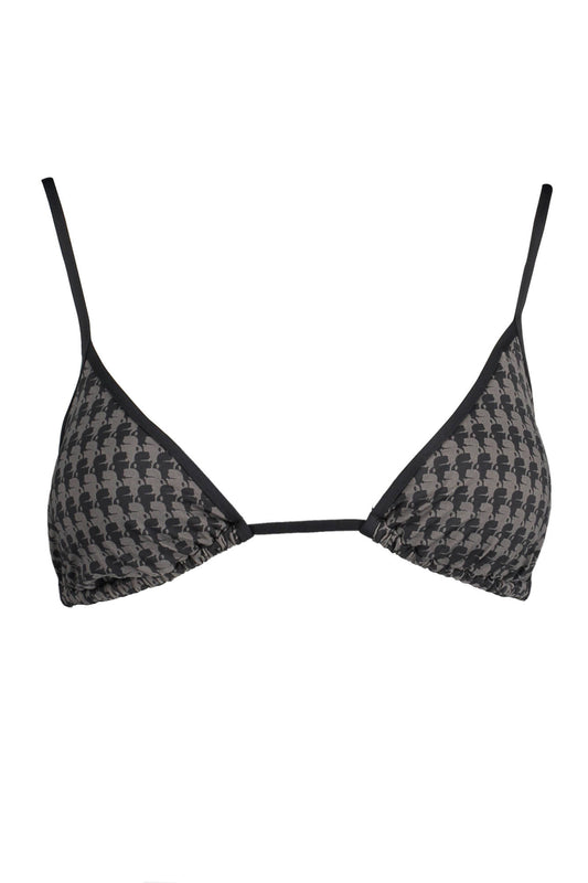 KARL LAGERFELD BEACHWEAR COSTUME PARTE SOPRA DONNA NERO TAGLIA = XS