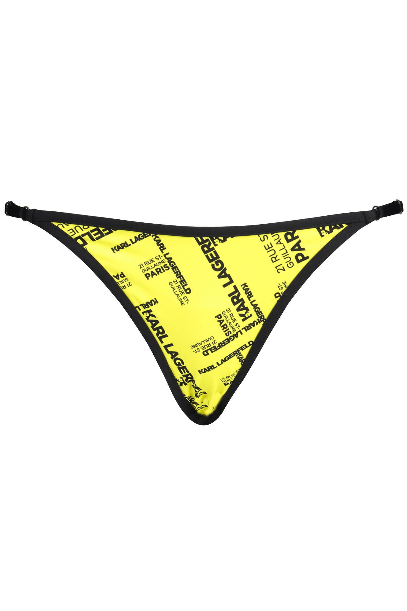 KARL LAGERFELD BEACHWEAR COSTUME PARTE SOTTO DONNA GIALLO TAGLIA = L